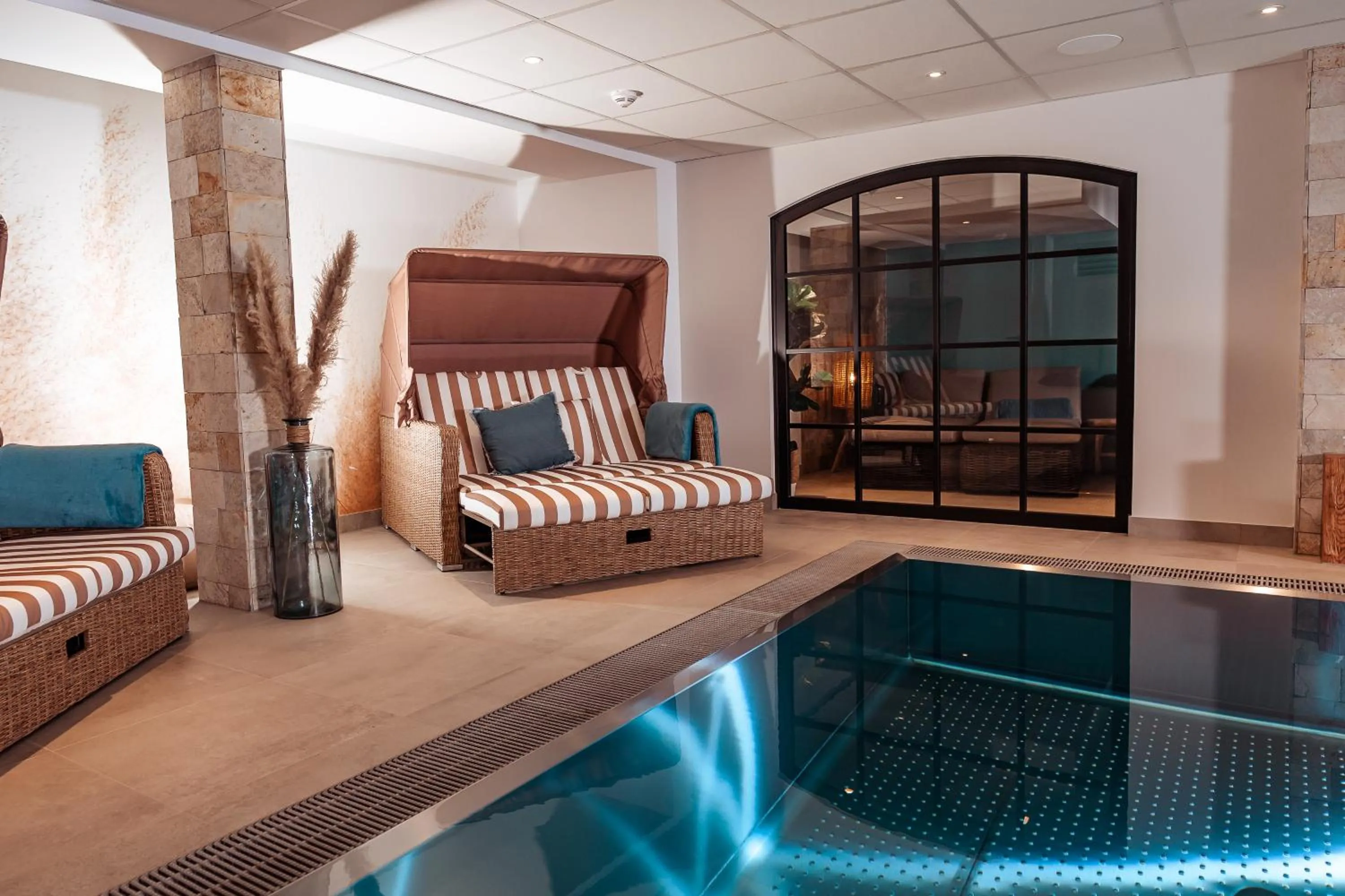 Spa and wellness centre/facilities in Stratmanns Haus am See