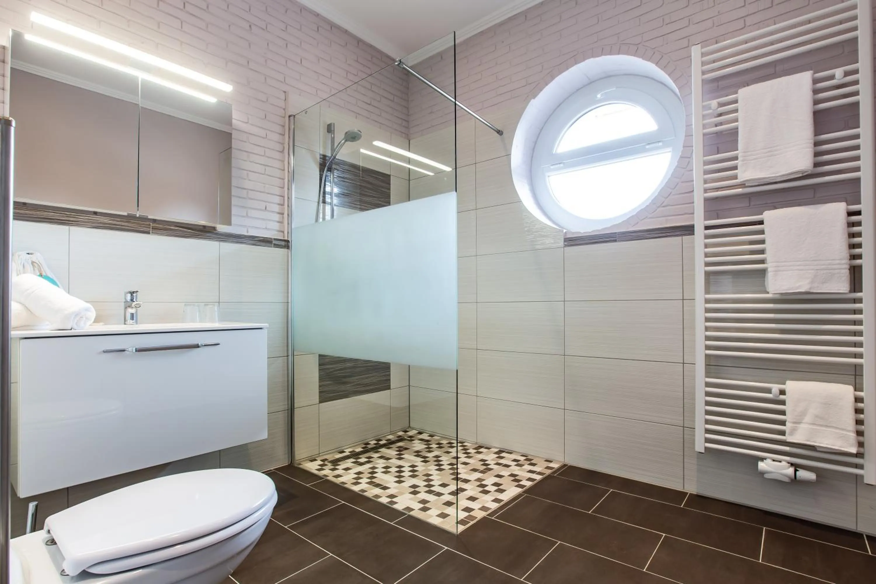 Bathroom in Stratmanns Haus am See