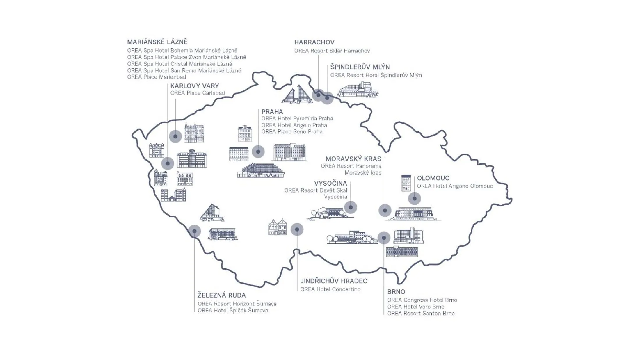 Property logo or sign in OREA Place Seno