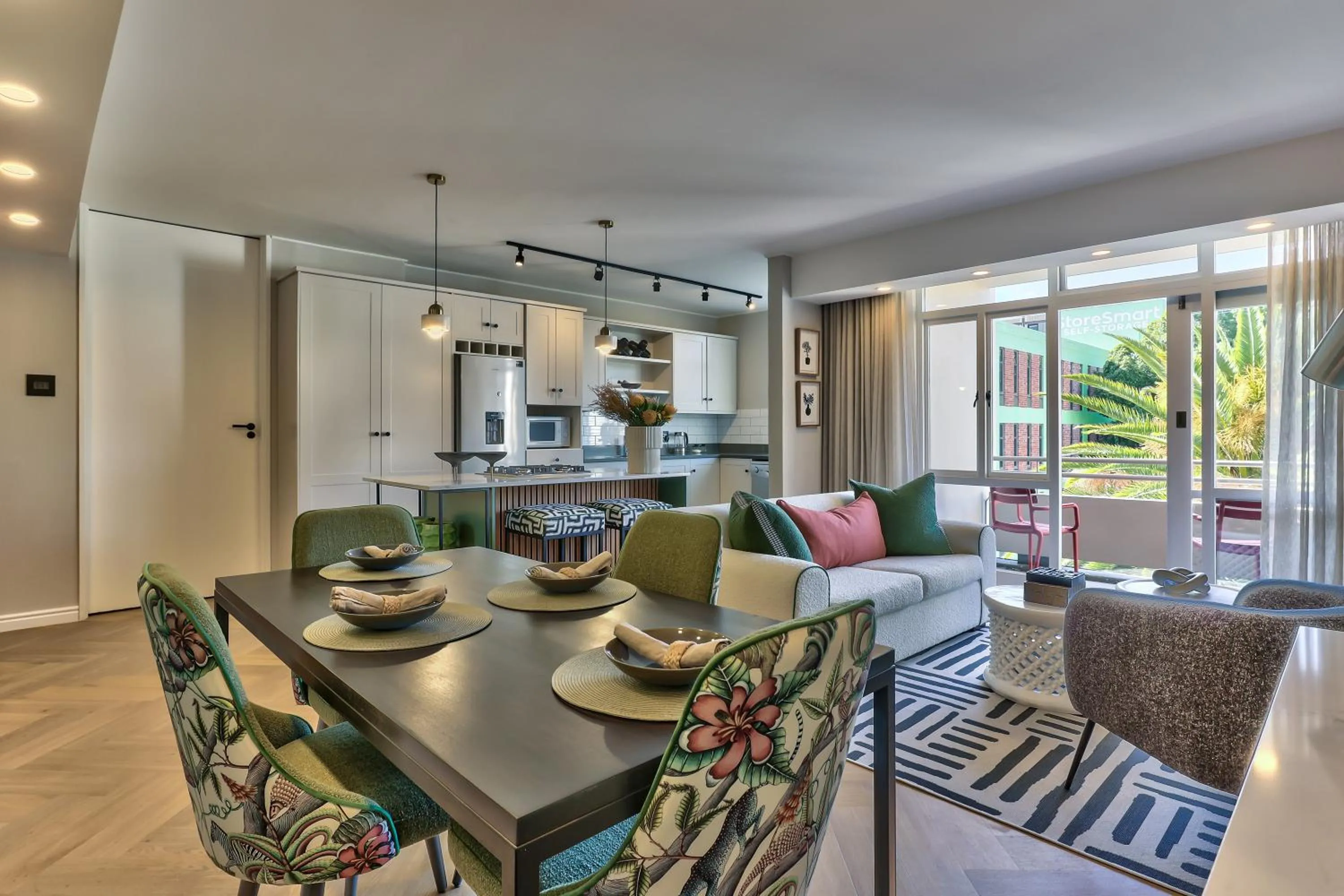 Living room in 437 St Martini Gardens Apartments