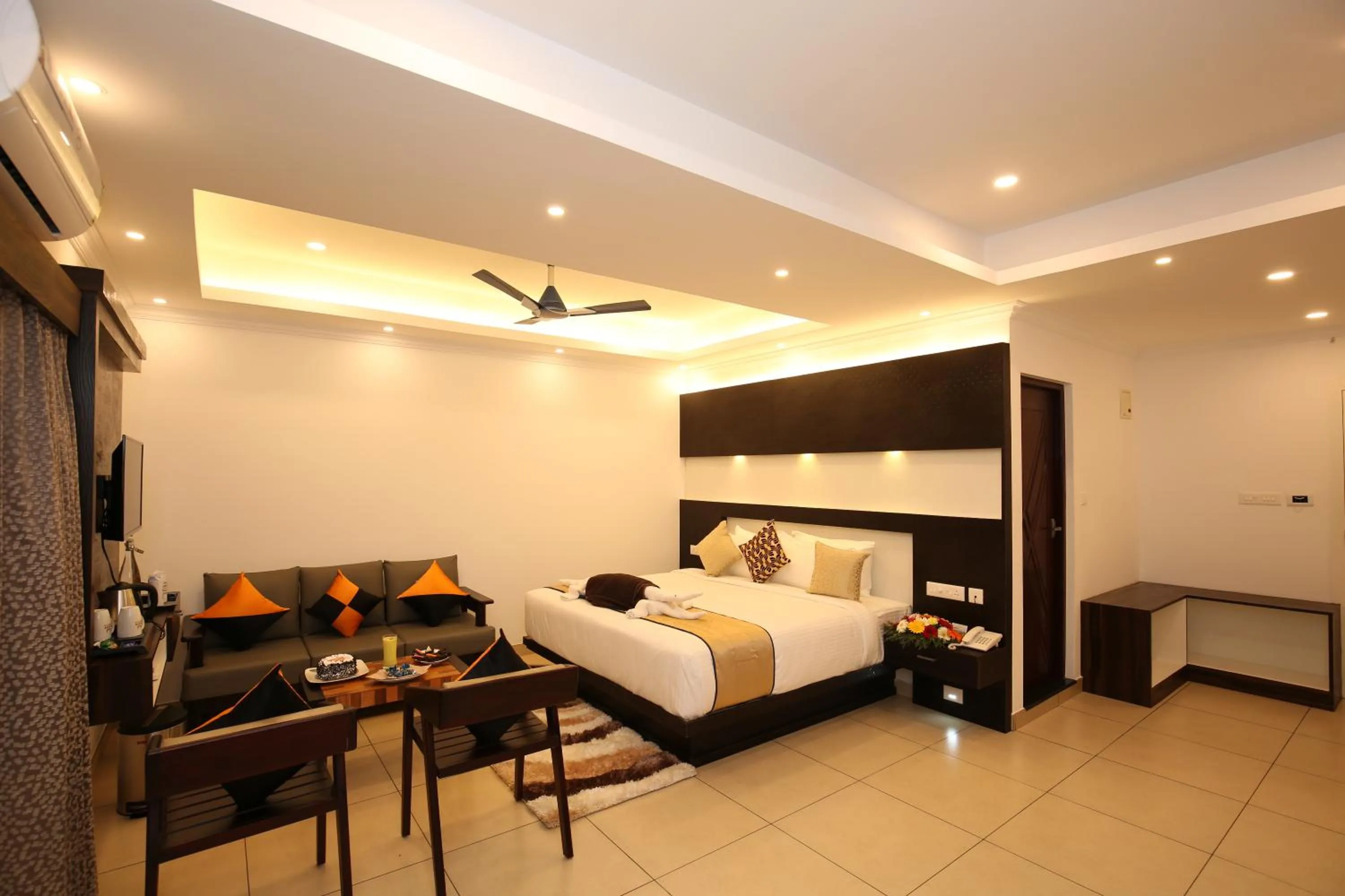 Photo of the whole room, Bed in AMUSE VISTA RESORTS AND SPA