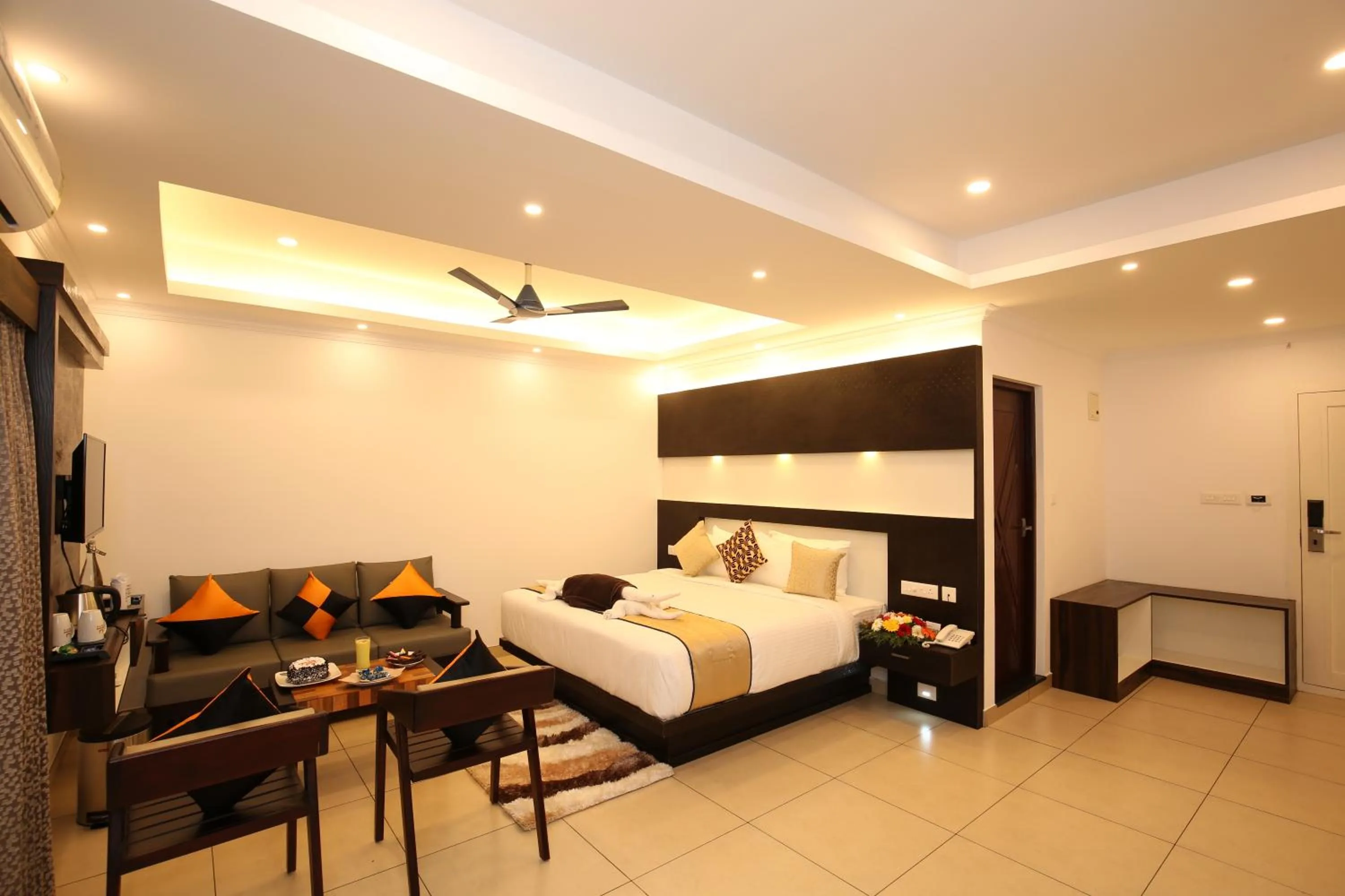 Photo of the whole room, Bed in AMUSE VISTA RESORTS AND SPA