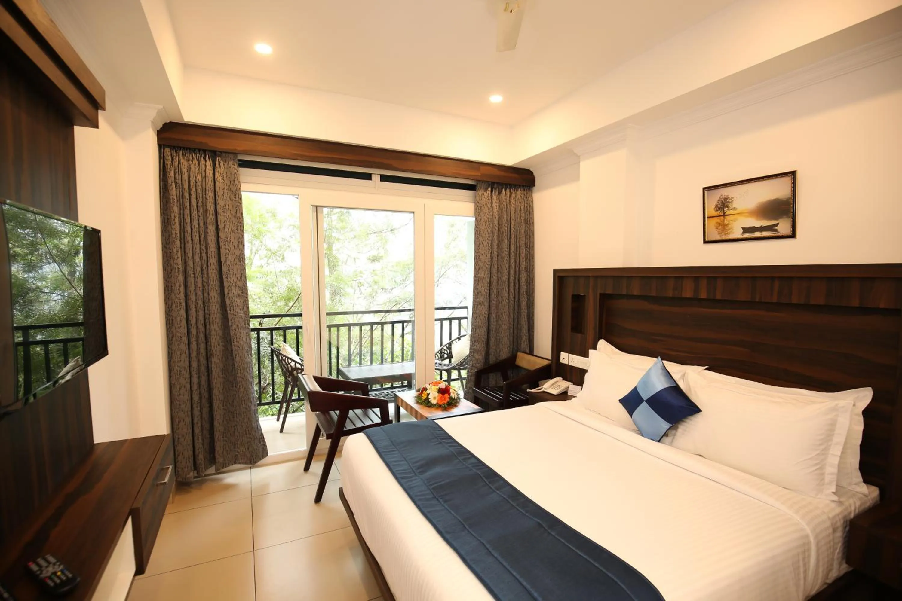 Photo of the whole room, Bed in AMUSE VISTA RESORTS AND SPA