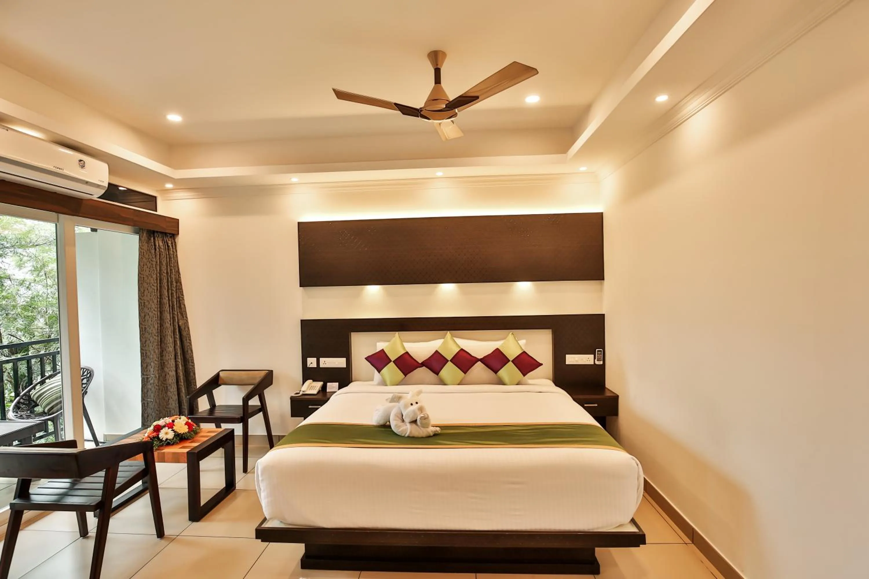 Photo of the whole room, Bed in AMUSE VISTA RESORTS AND SPA