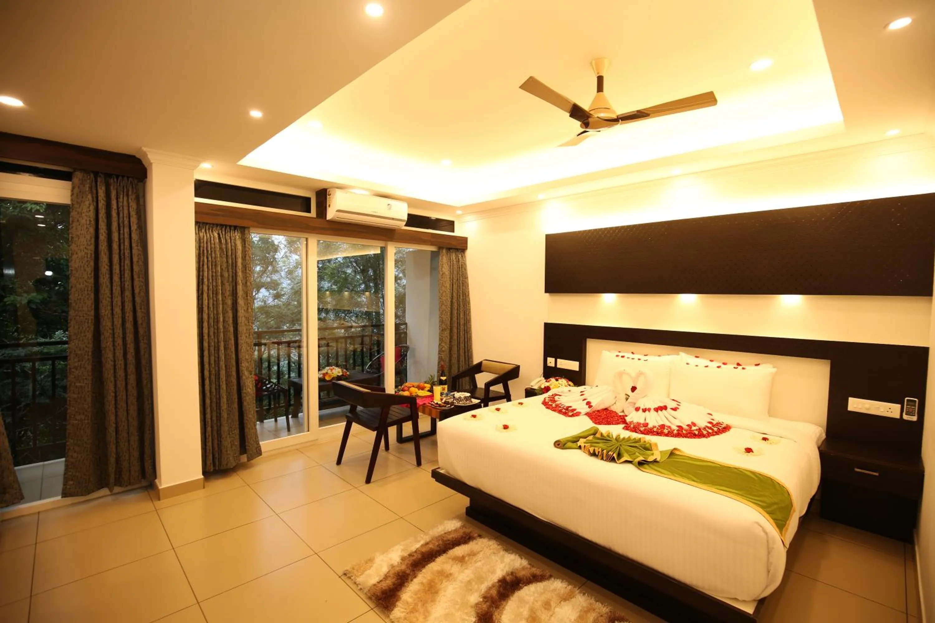 Photo of the whole room, Bed in AMUSE VISTA RESORTS AND SPA