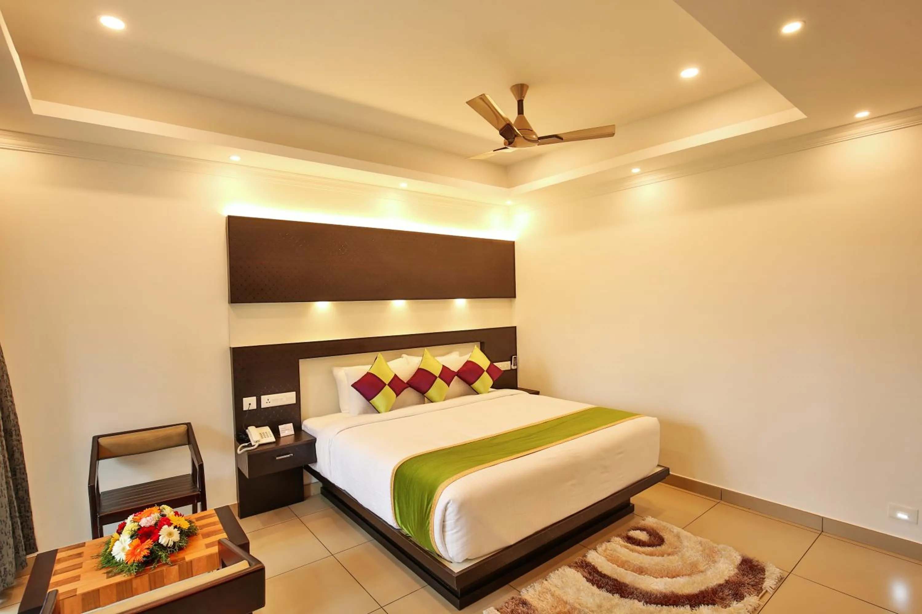 Photo of the whole room, Bed in AMUSE VISTA RESORTS AND SPA