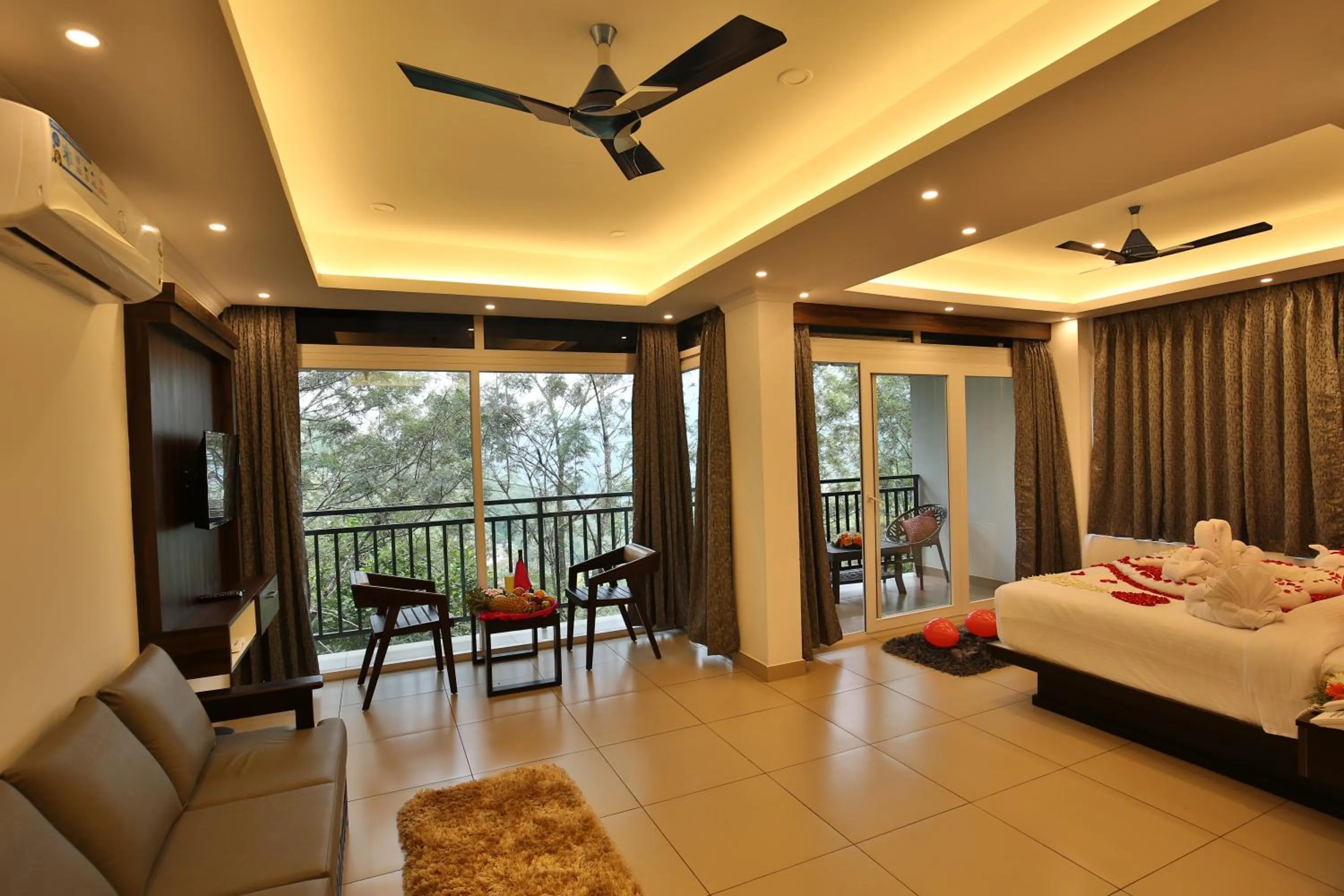 Photo of the whole room, Bed in AMUSE VISTA RESORTS AND SPA