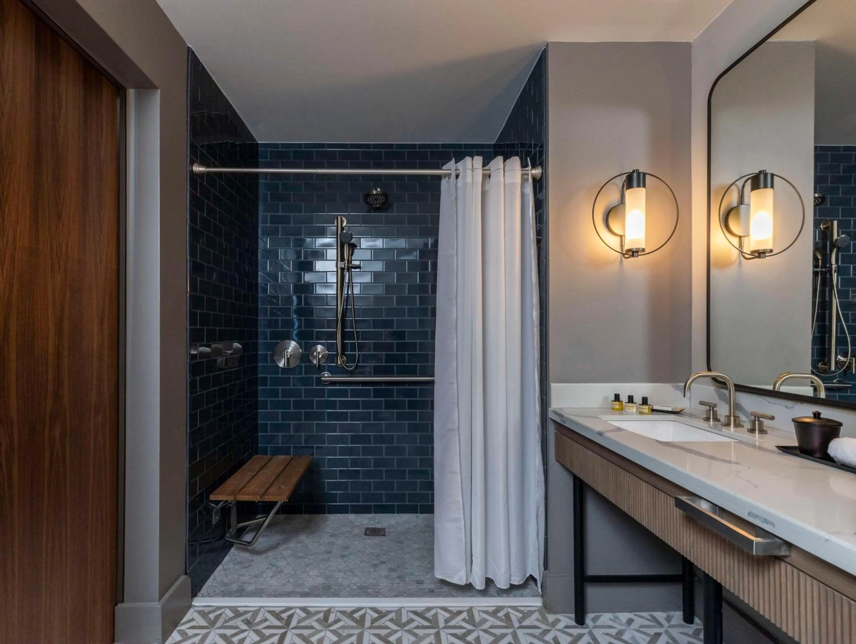 Bathroom in Thompson Savannah, by Hyatt