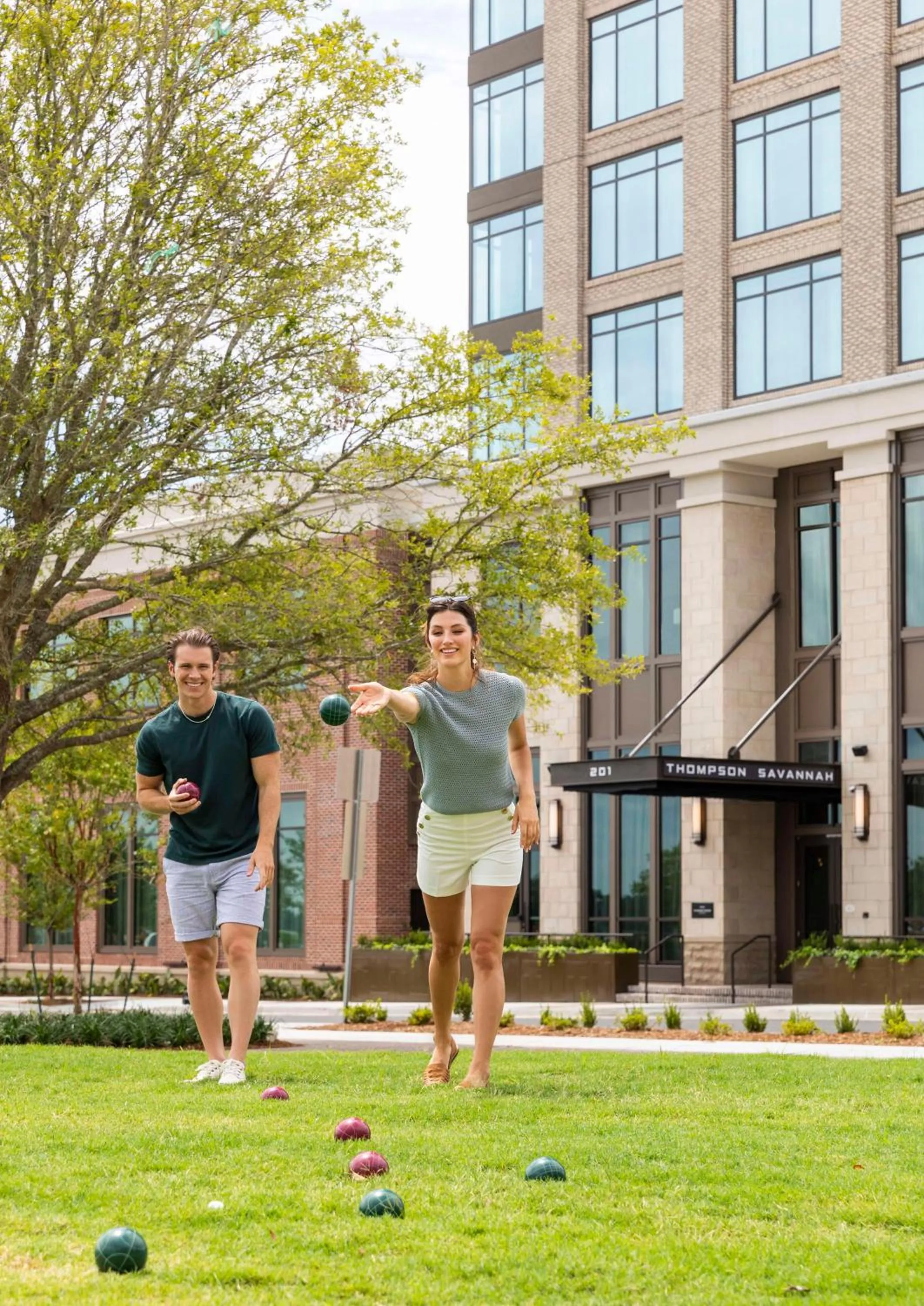 People in Thompson Savannah, by Hyatt