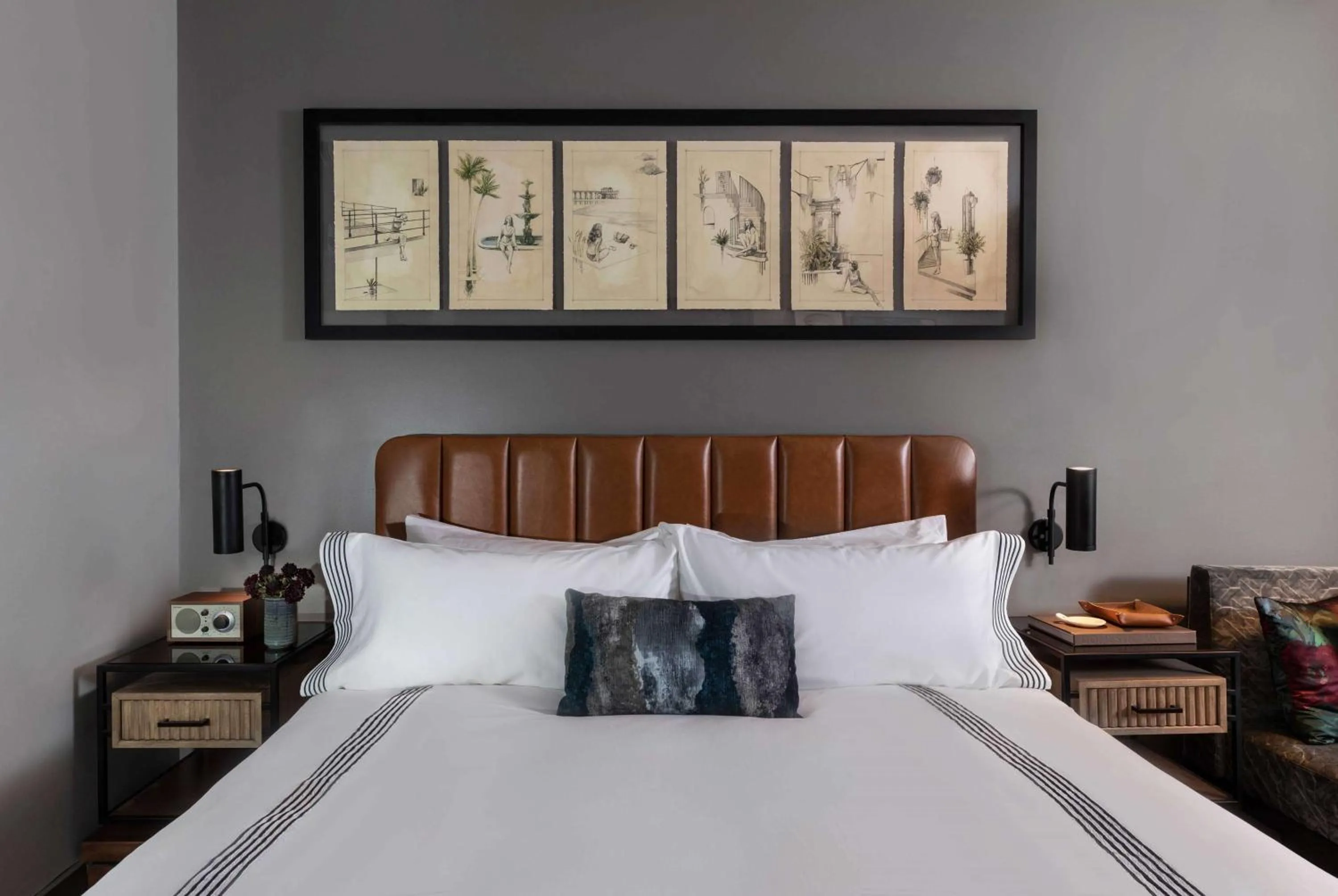 Bedroom, Bed in Thompson Savannah, by Hyatt