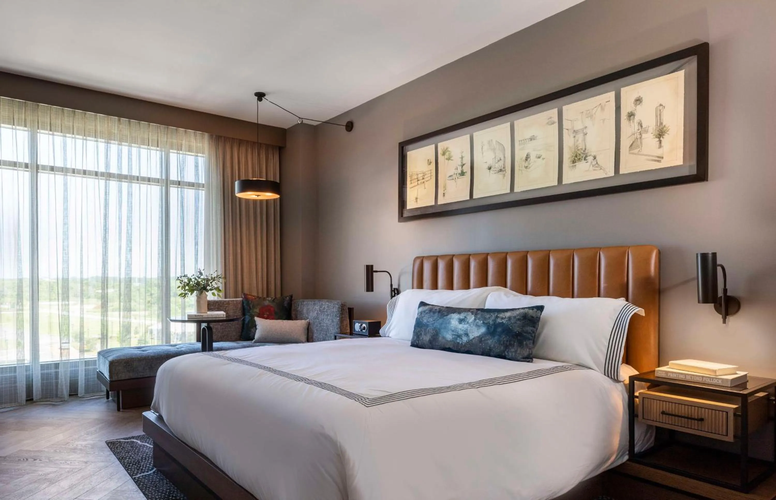 Bedroom, Bed in Thompson Savannah, by Hyatt