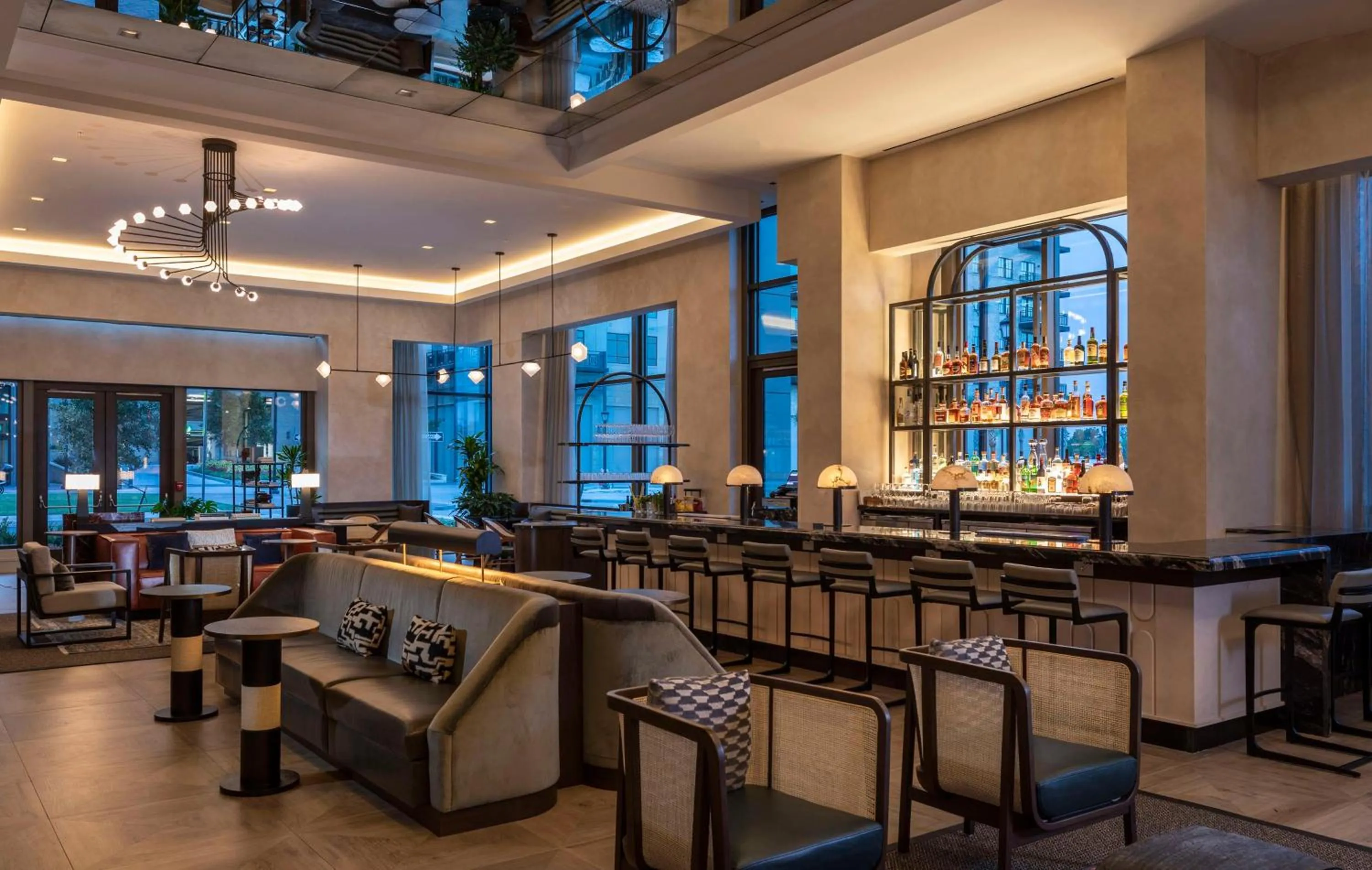 Lounge or bar in Thompson Savannah, by Hyatt