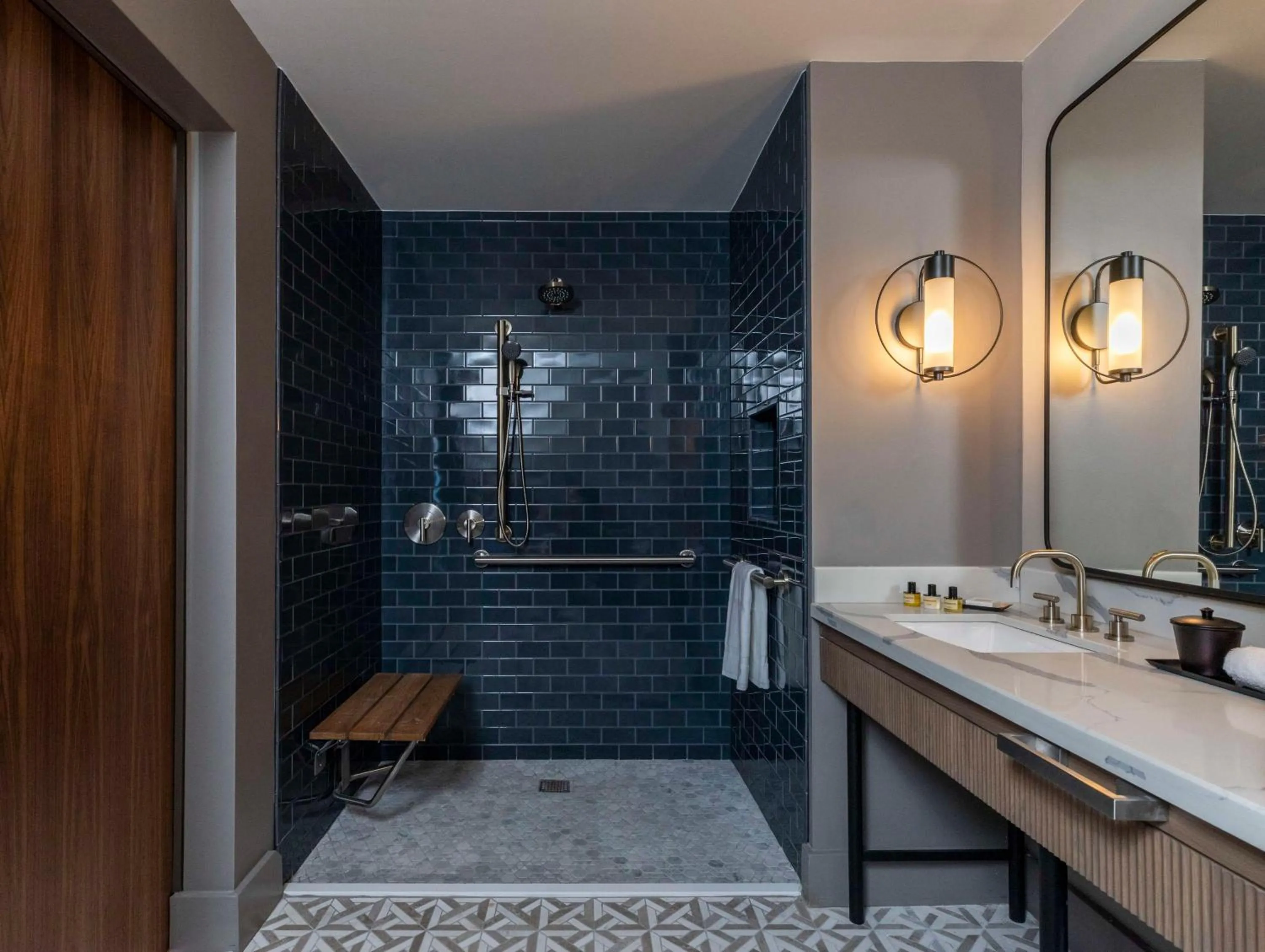 Bathroom in Thompson Savannah, by Hyatt