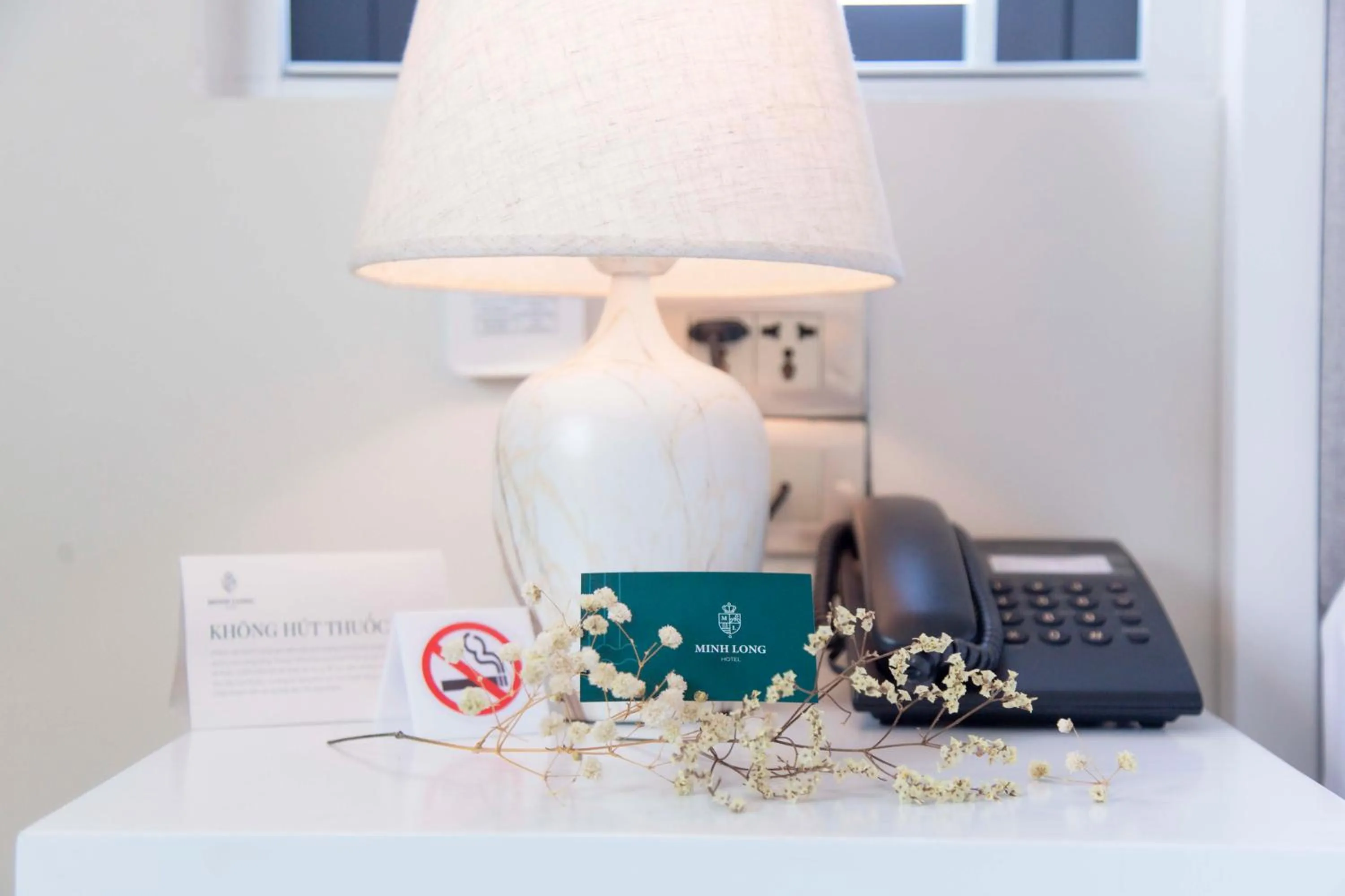 Decorative detail in Minh Long Hotel