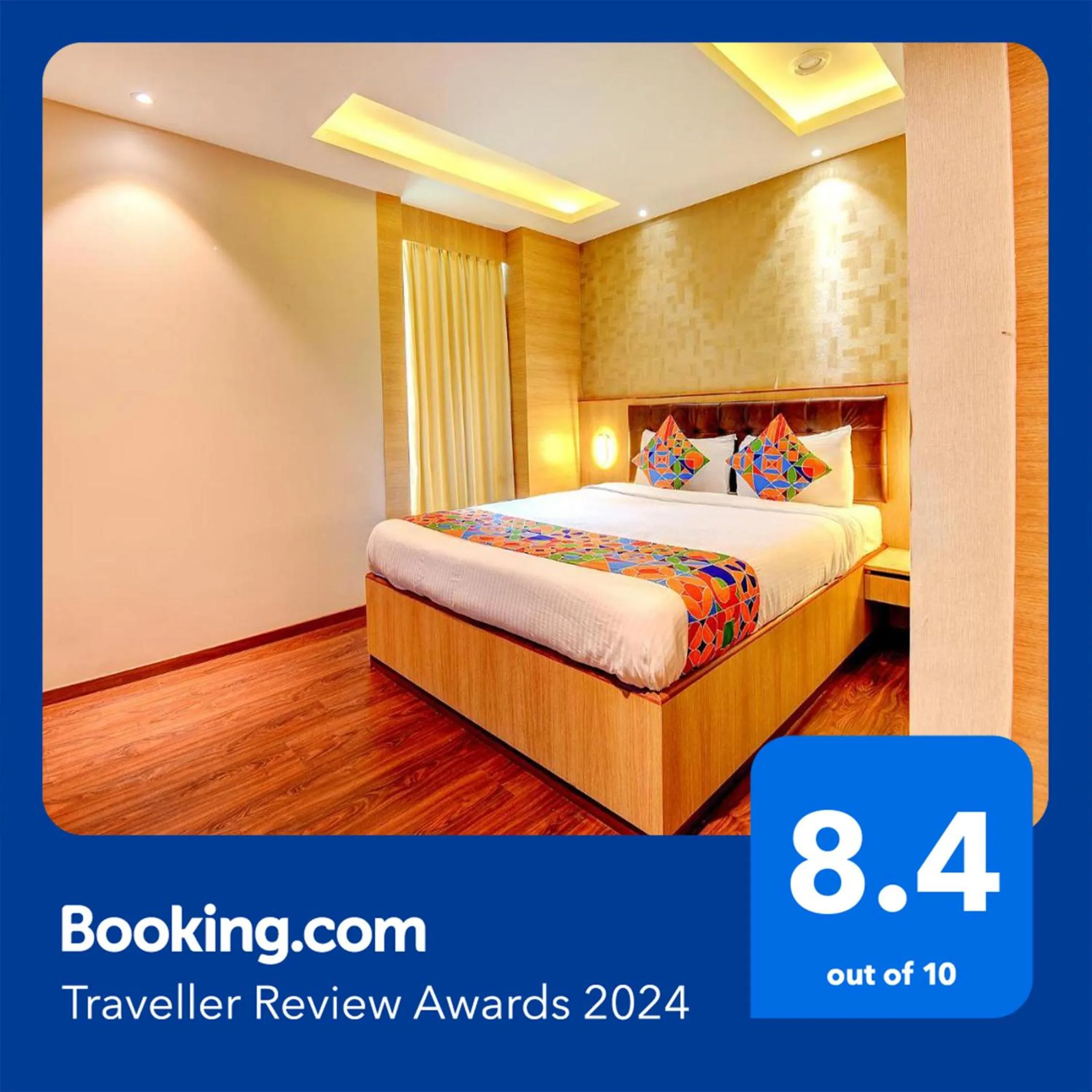 Bed in FabHotel S Comfort Inn - Indiranagar