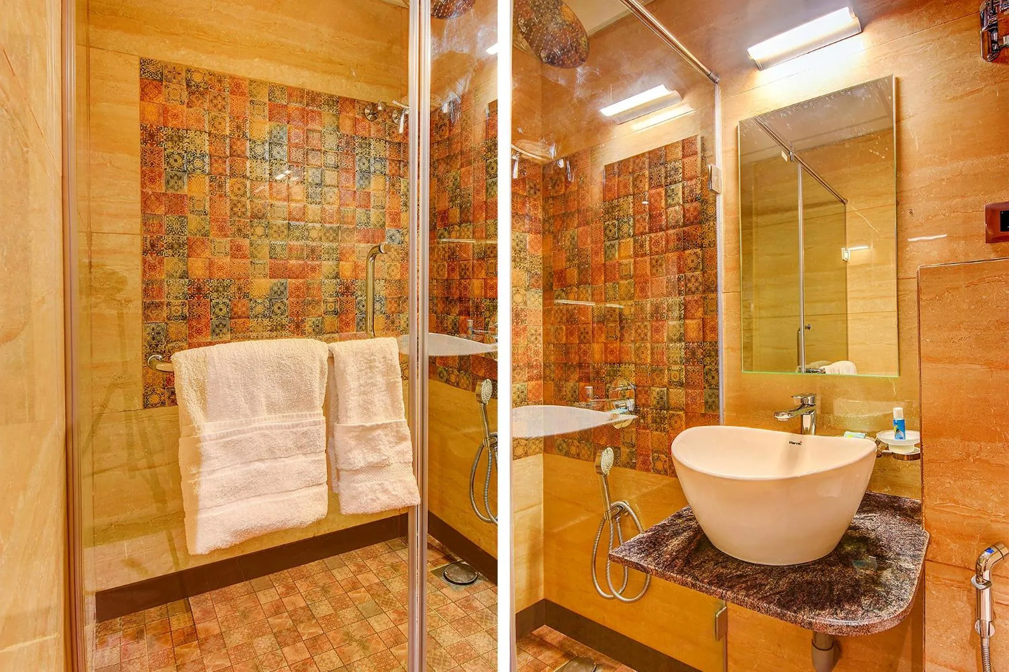 Bathroom in FabHotel S Comfort Inn - Indiranagar