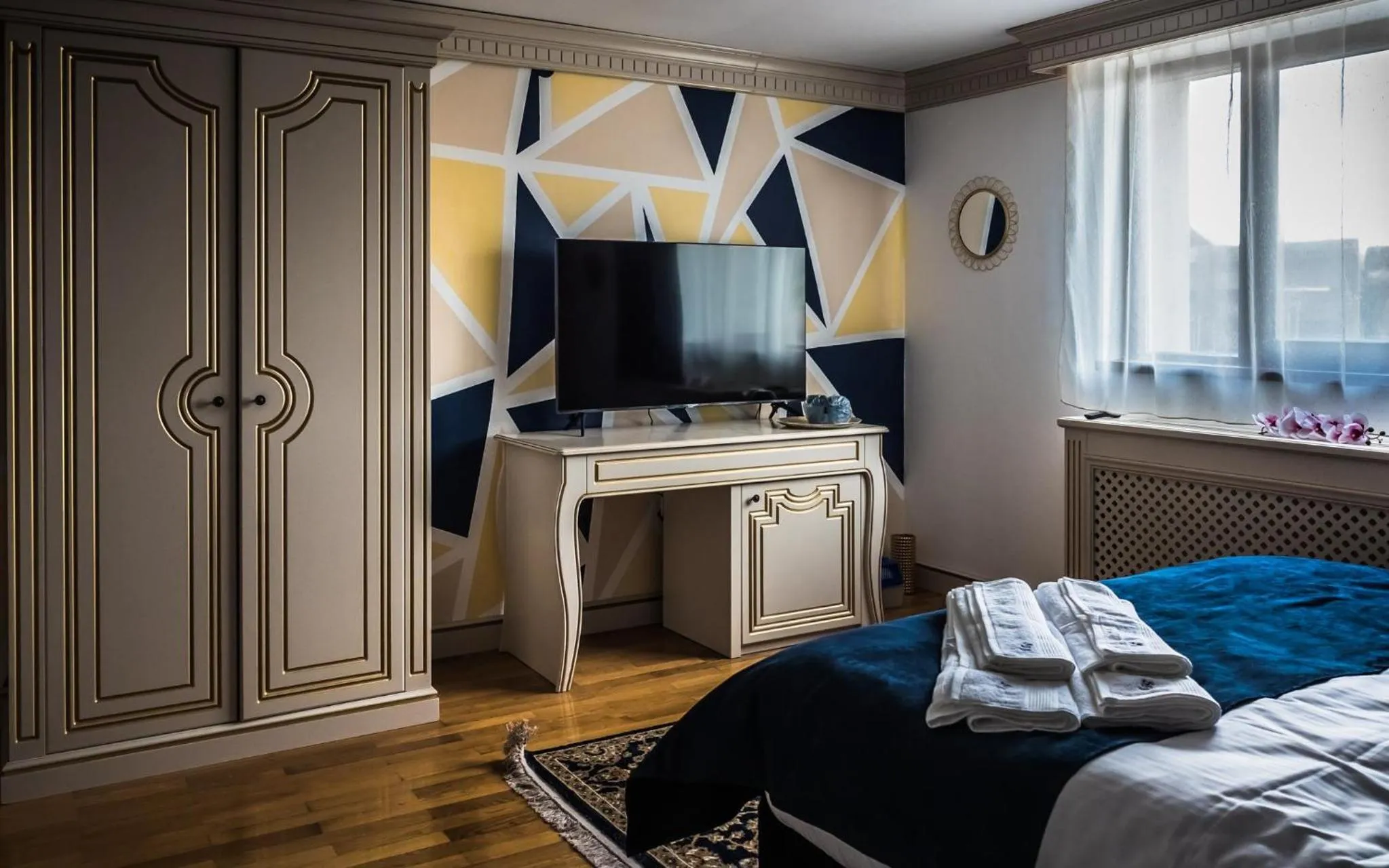 Bedroom, Bed in Sky Park Home