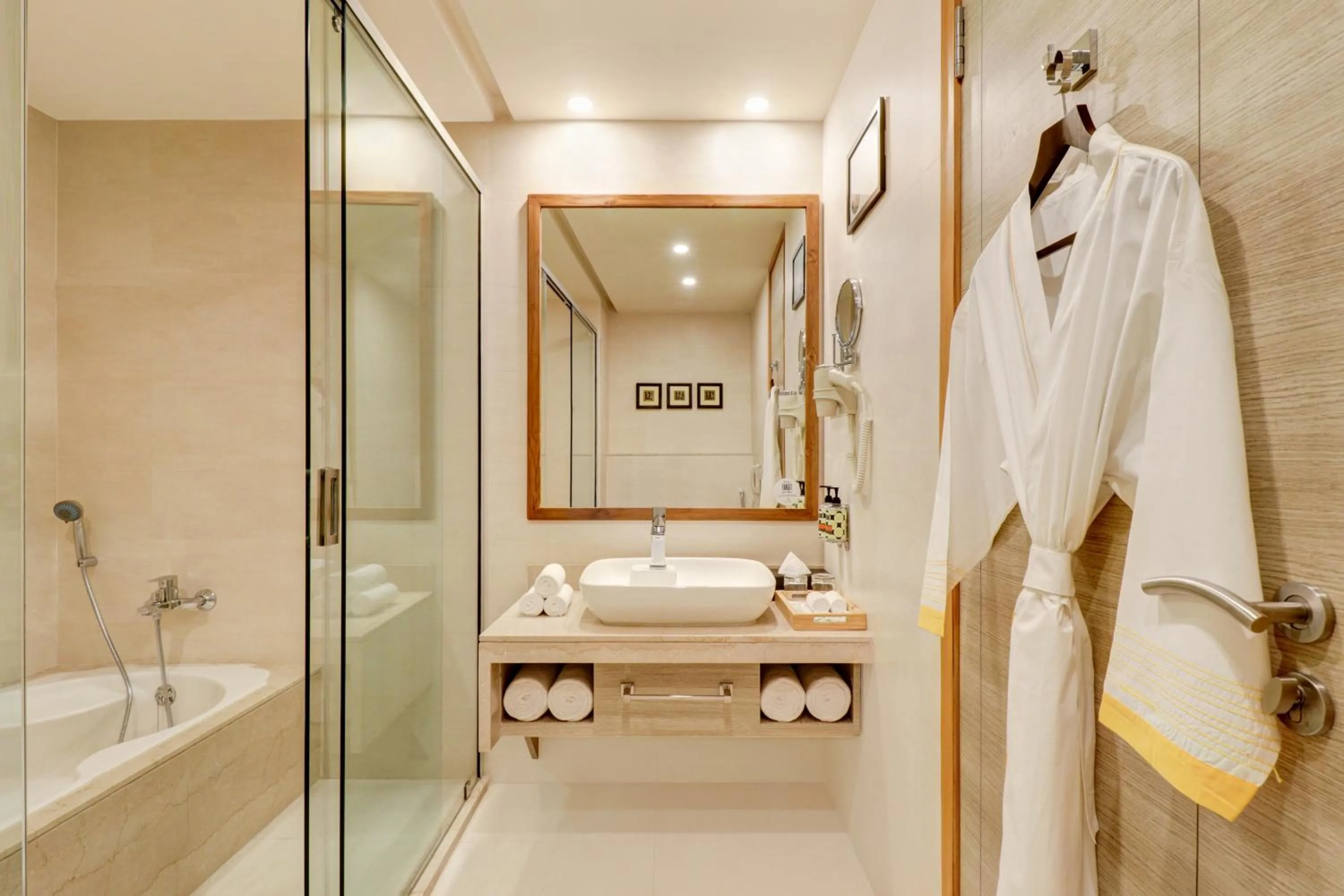 Bathroom in Lemon Tree Premier, Bhubaneswar