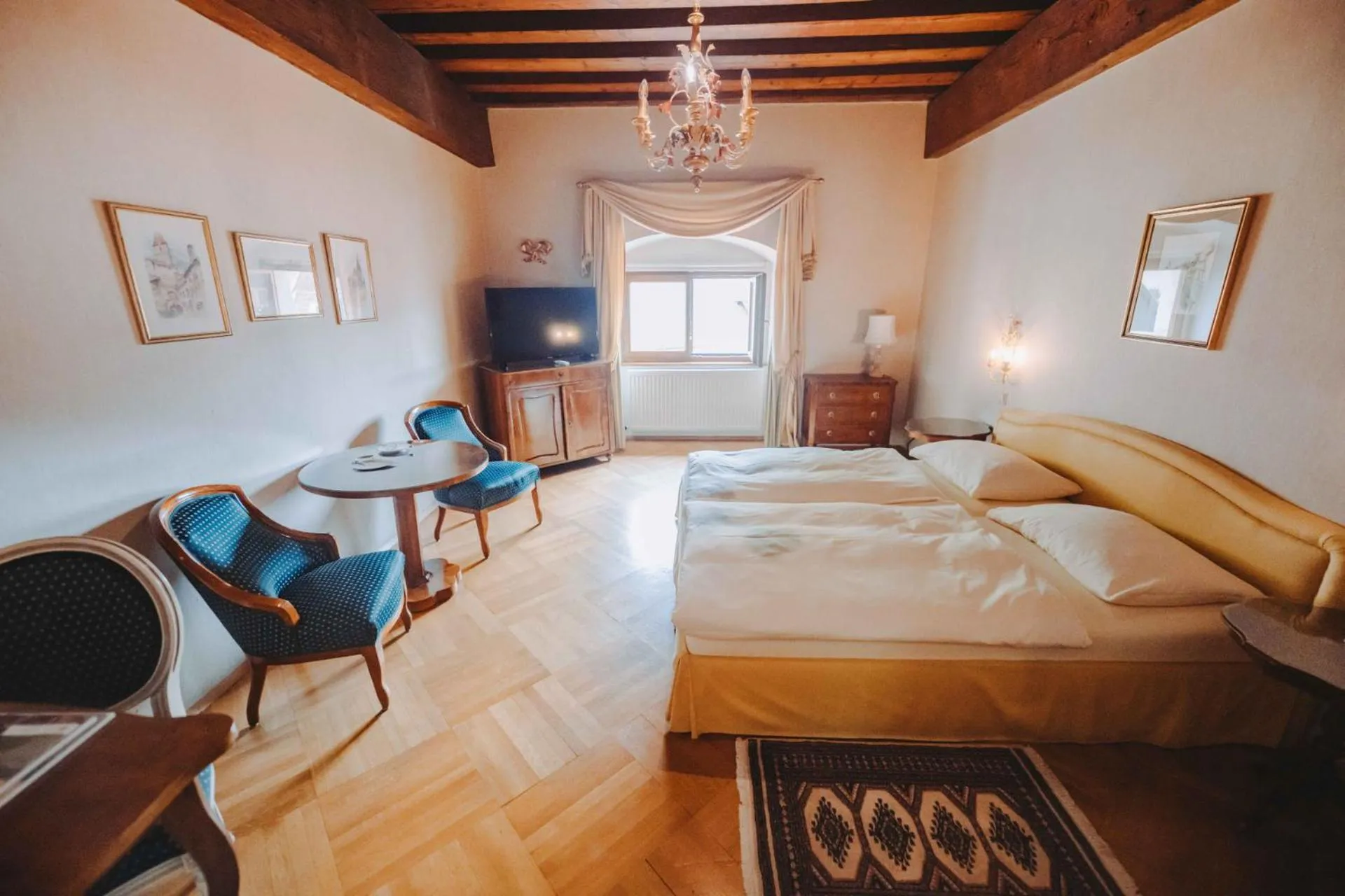 Bedroom, Bed in Hotel Schloss Dürnstein