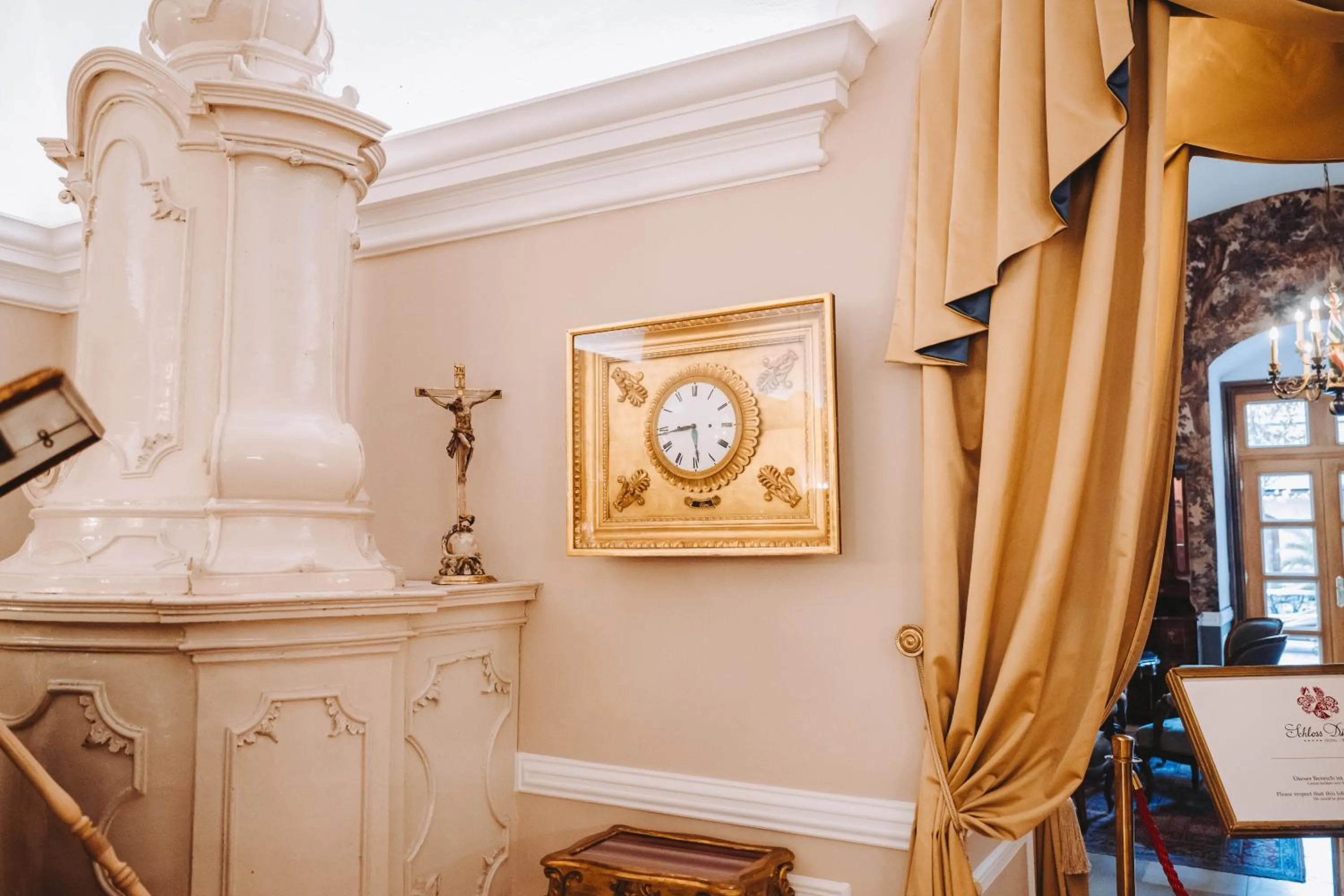 Lobby or reception in Hotel Schloss Dürnstein