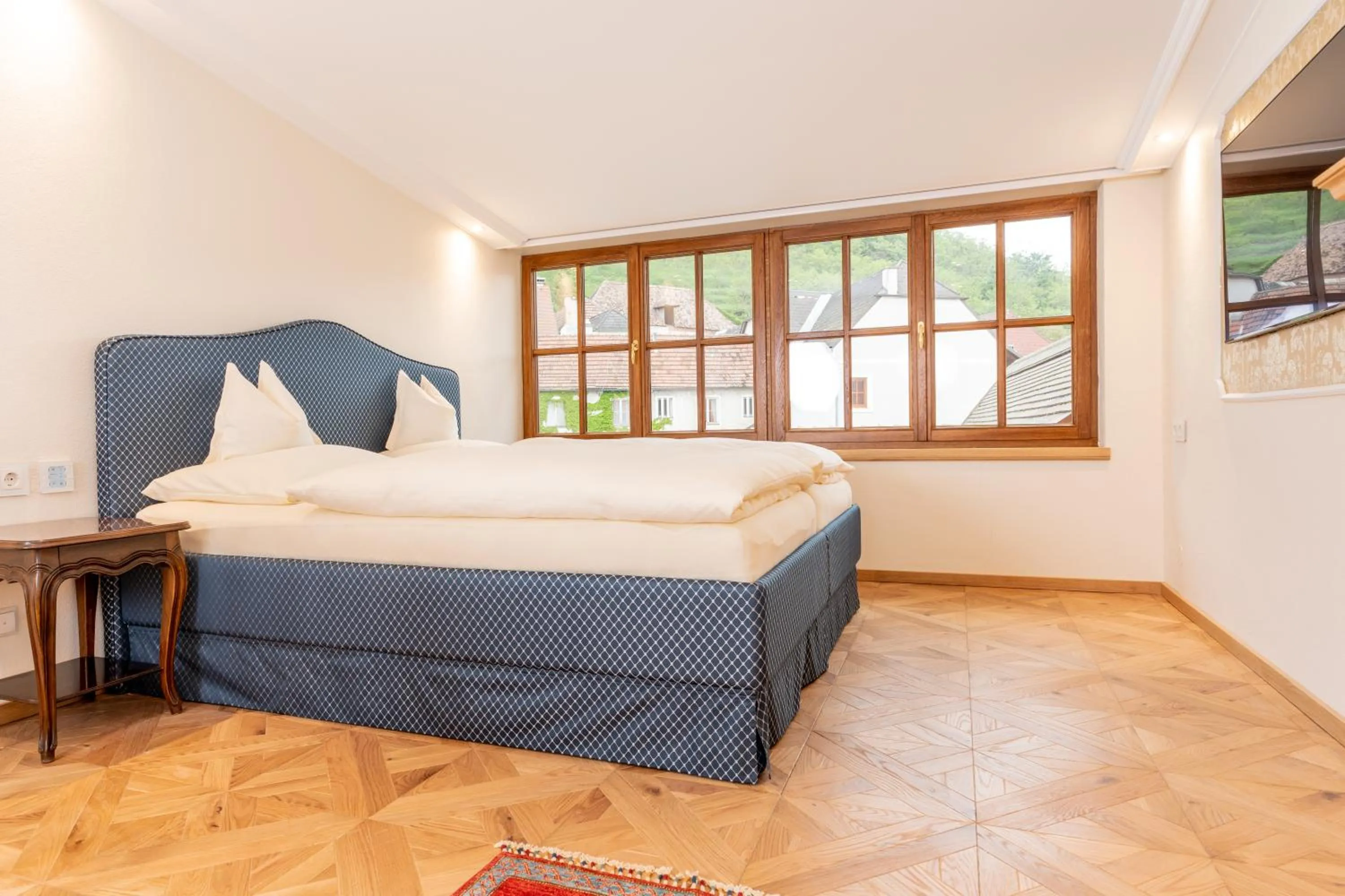 Bedroom, Bed in Hotel Schloss Dürnstein