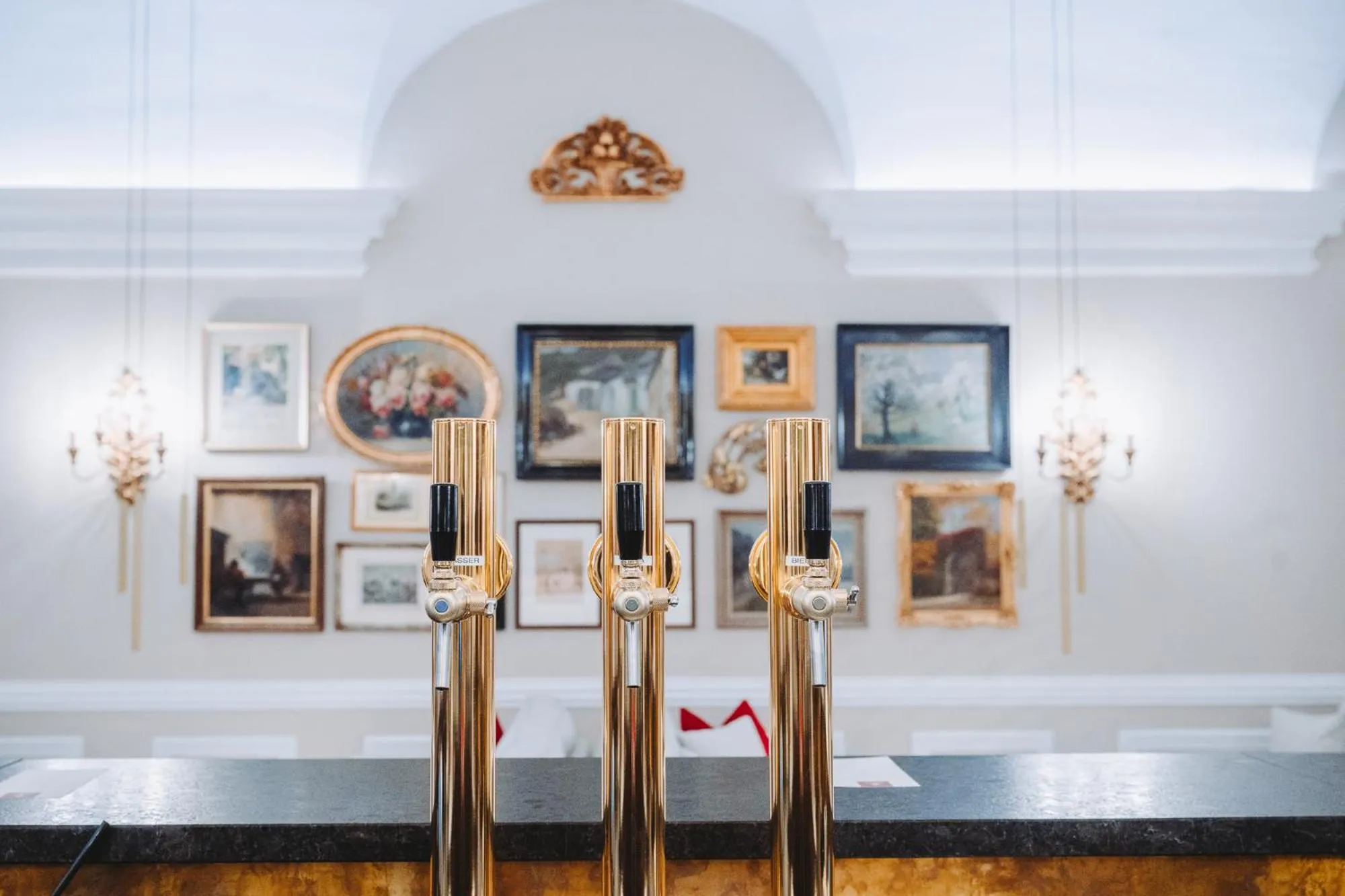 Lobby or reception in Hotel Schloss Dürnstein