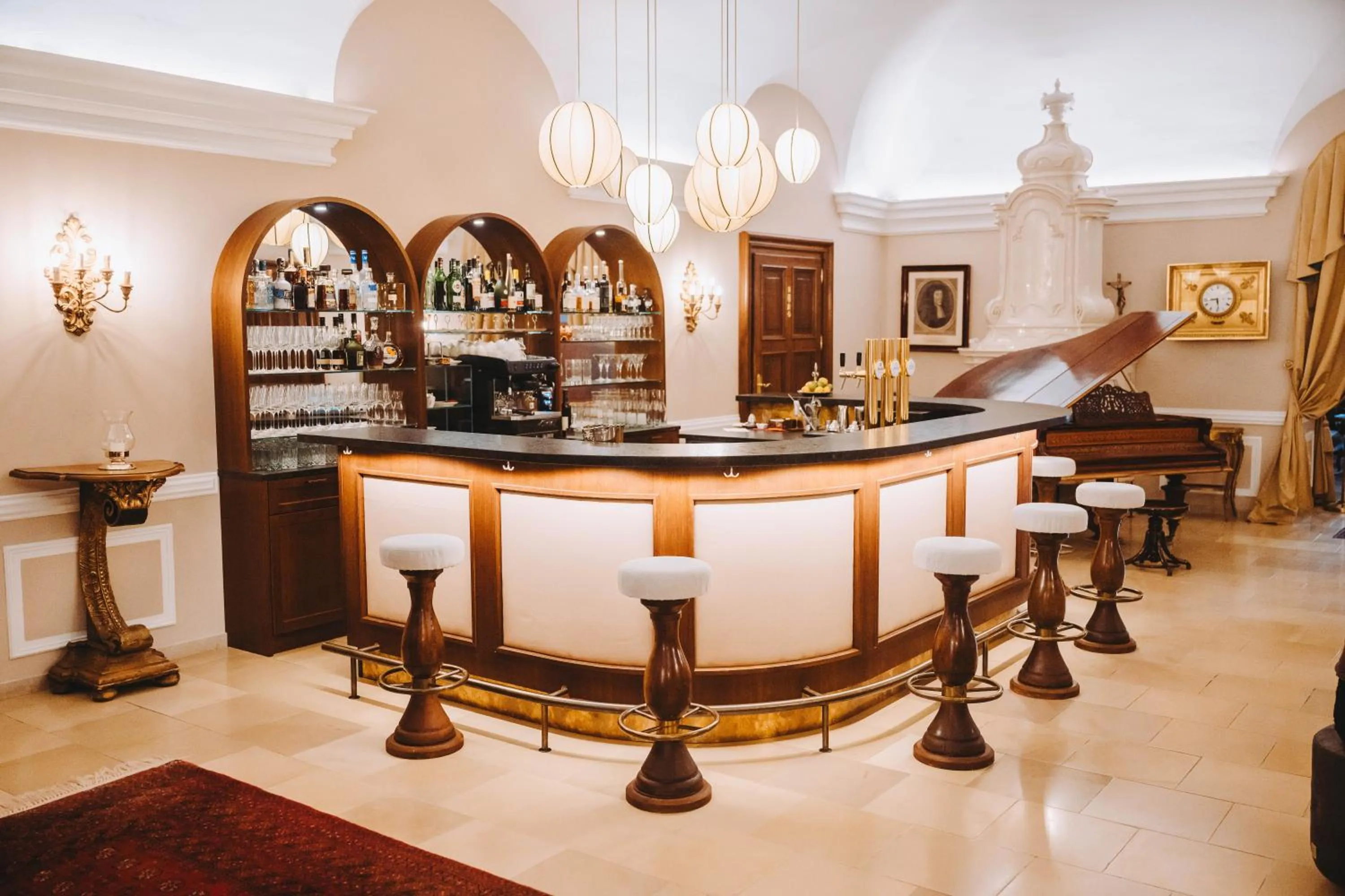 Lobby or reception in Hotel Schloss Dürnstein