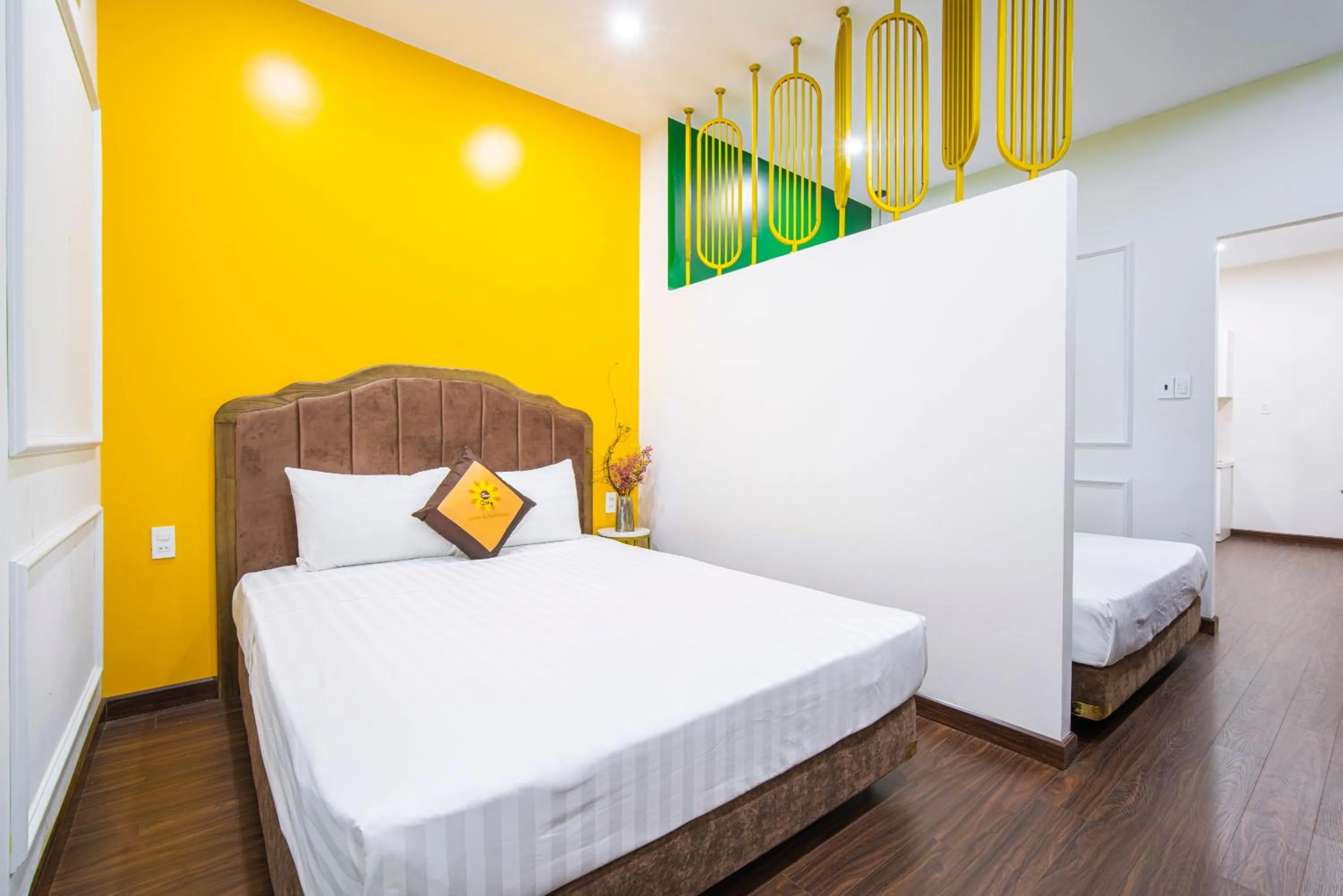 Bed in Sun City Hotel Da Nang