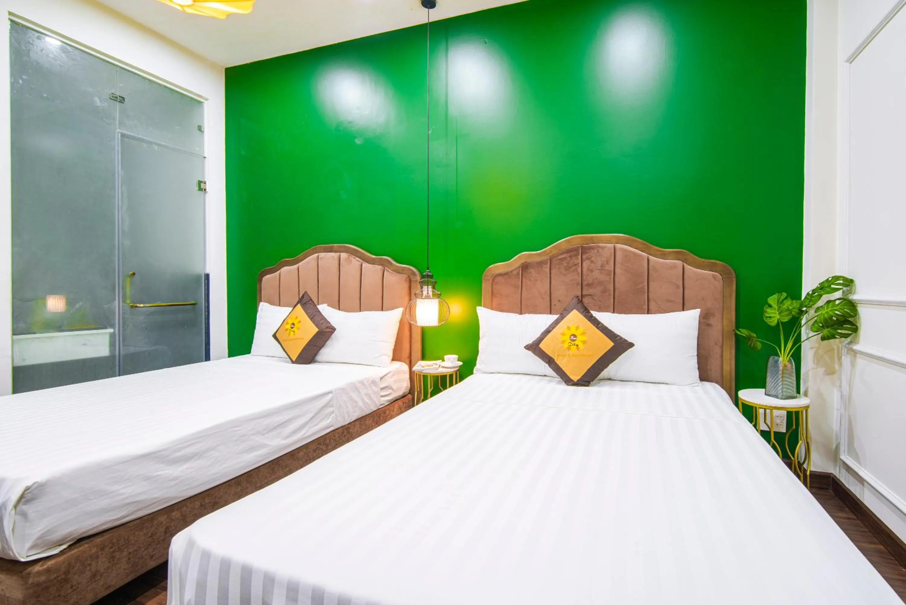 Bed in Sun City Hotel Da Nang