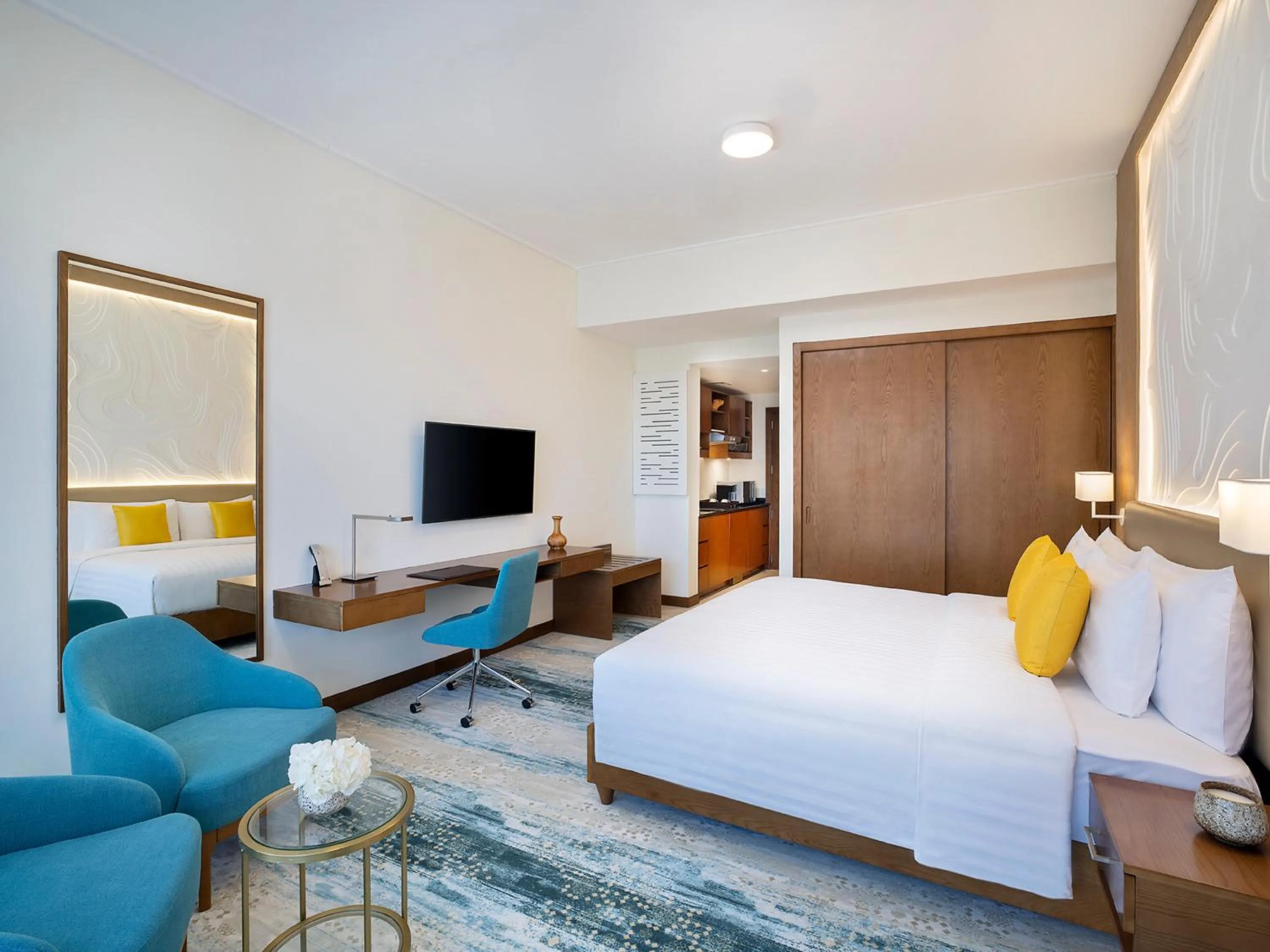 Photo of the whole room, Bed in dusitD2 Naseem Resort, Jabal Akhdar, Oman