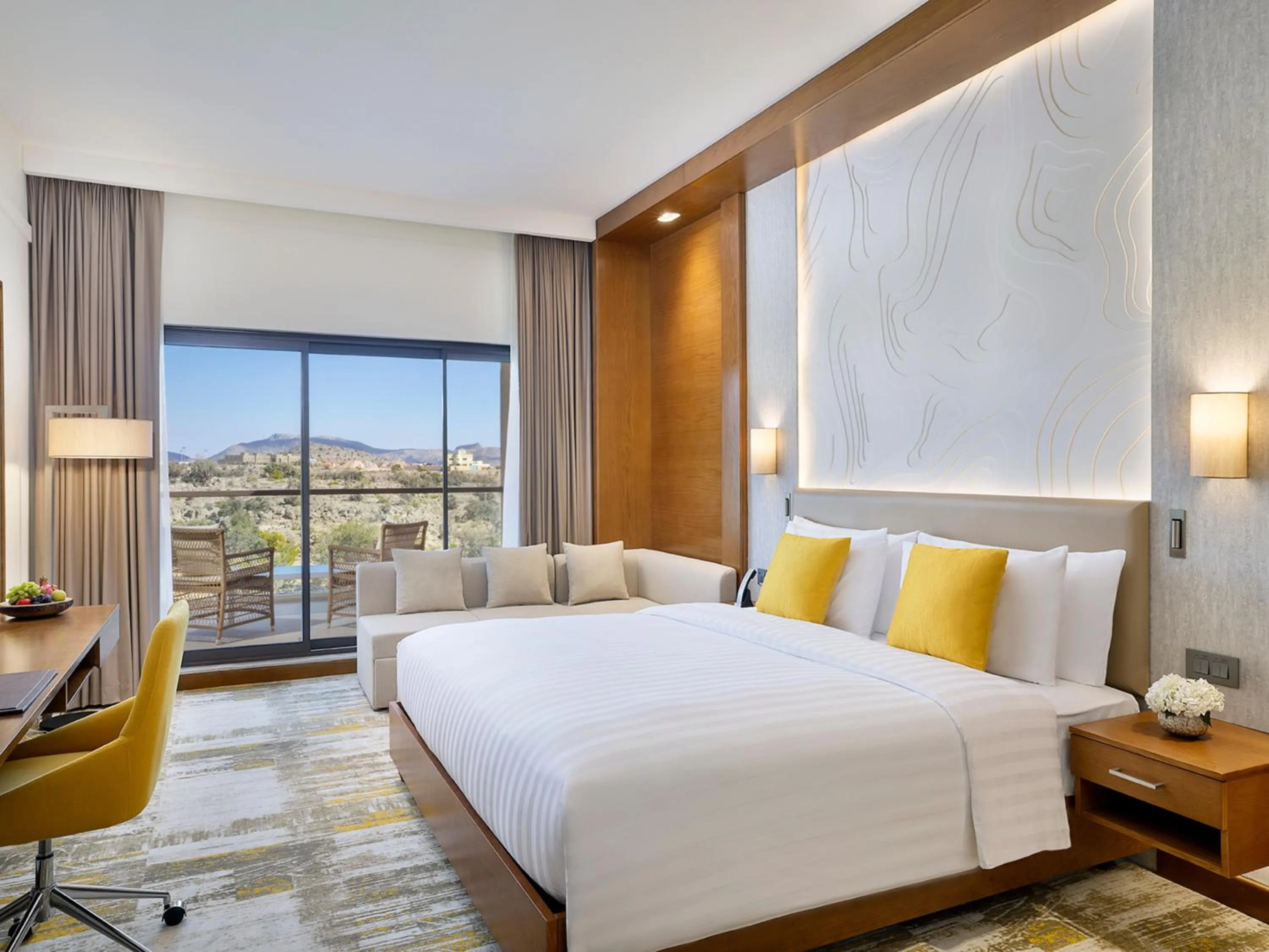 Photo of the whole room, Bed in dusitD2 Naseem Resort, Jabal Akhdar, Oman