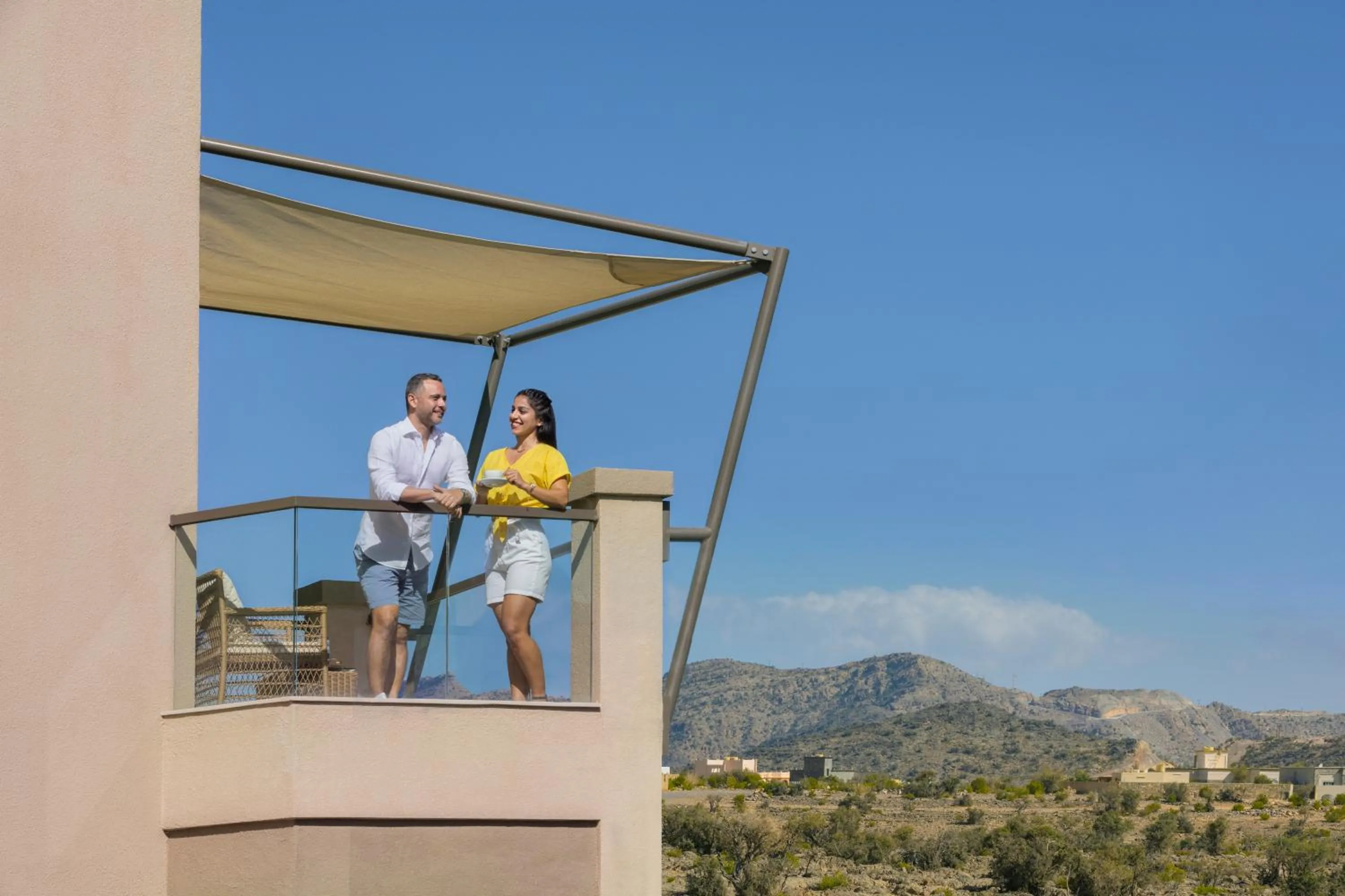 Balcony/Terrace in dusitD2 Naseem Resort, Jabal Akhdar, Oman