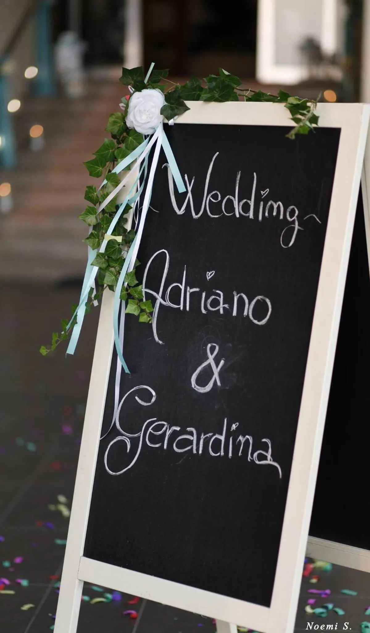 Decorative detail in Hotel Serenella