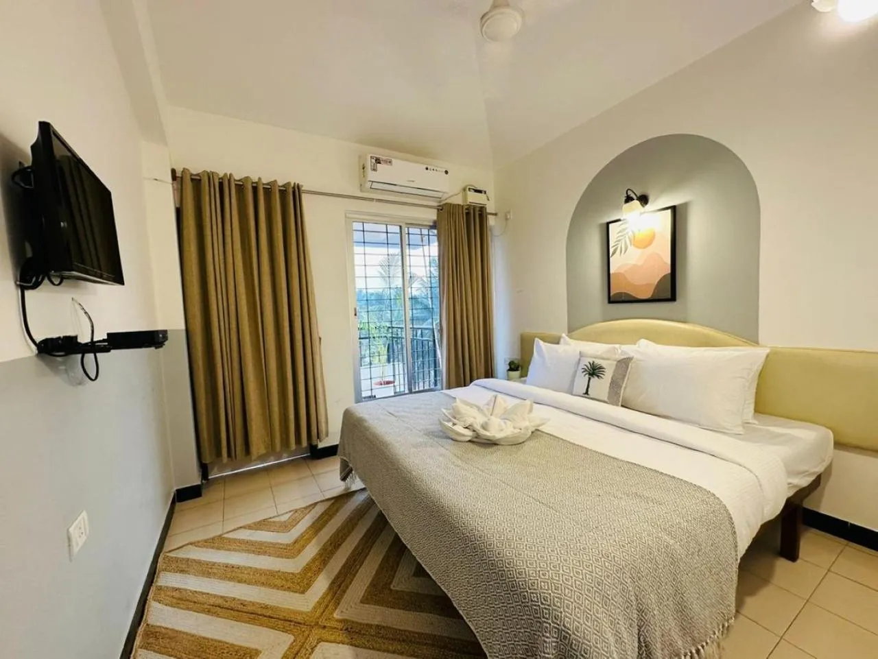 Bed in Olive Zip Calangute Mira by Embassy Group