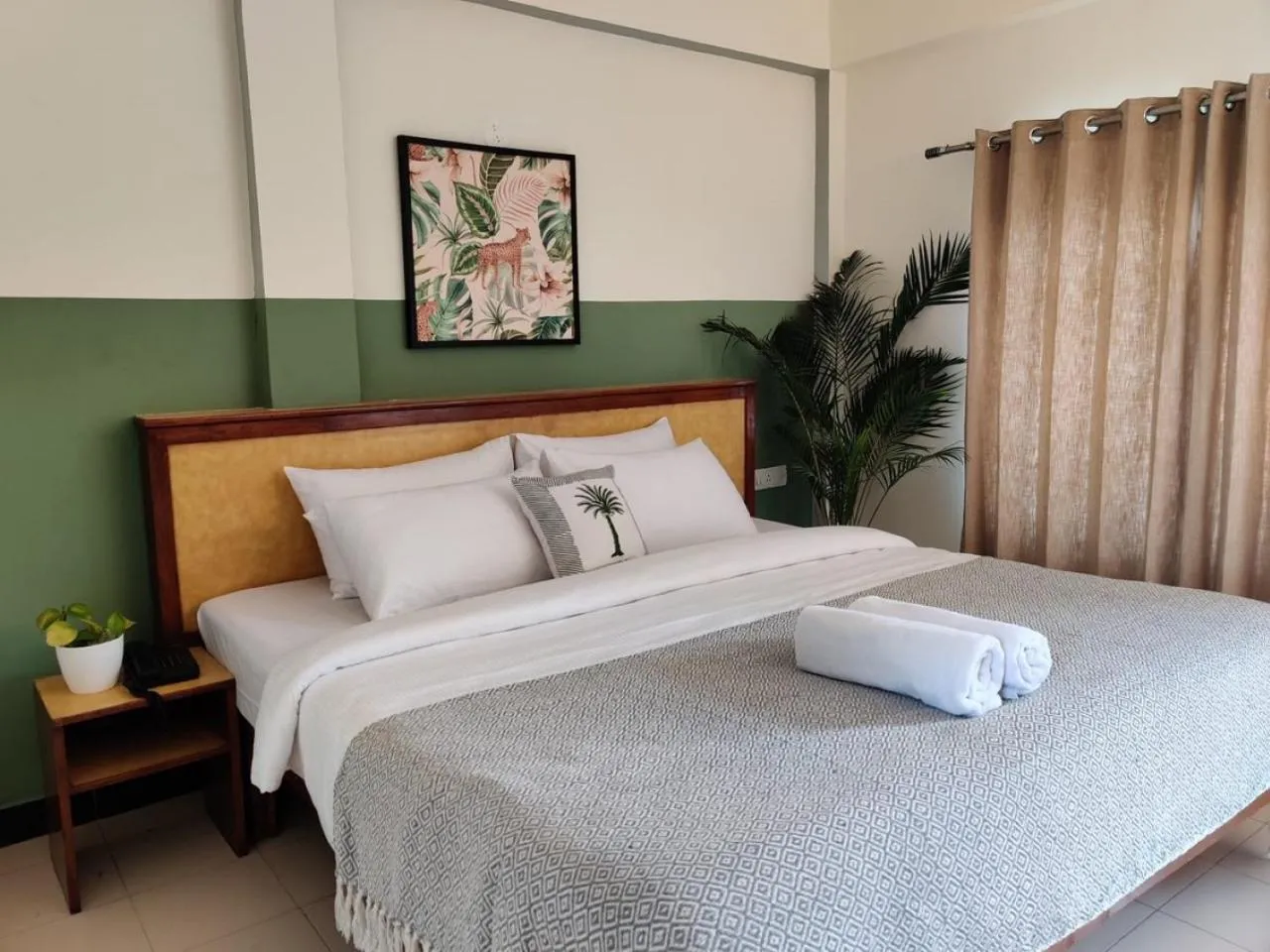 Bed in Olive Zip Calangute Mira by Embassy Group