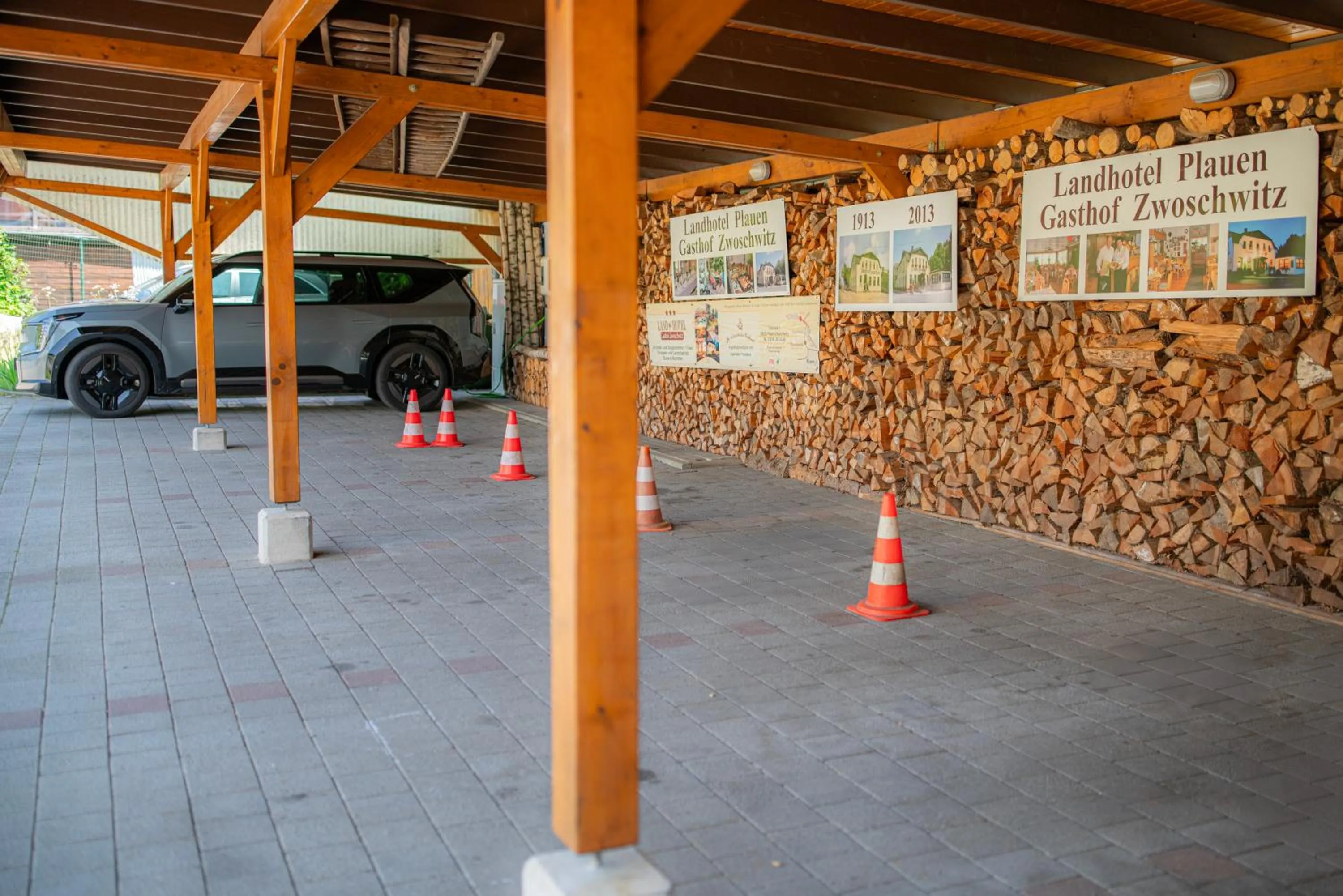 Parking in Landhotel Plauen - Gasthof Zwoschwitz