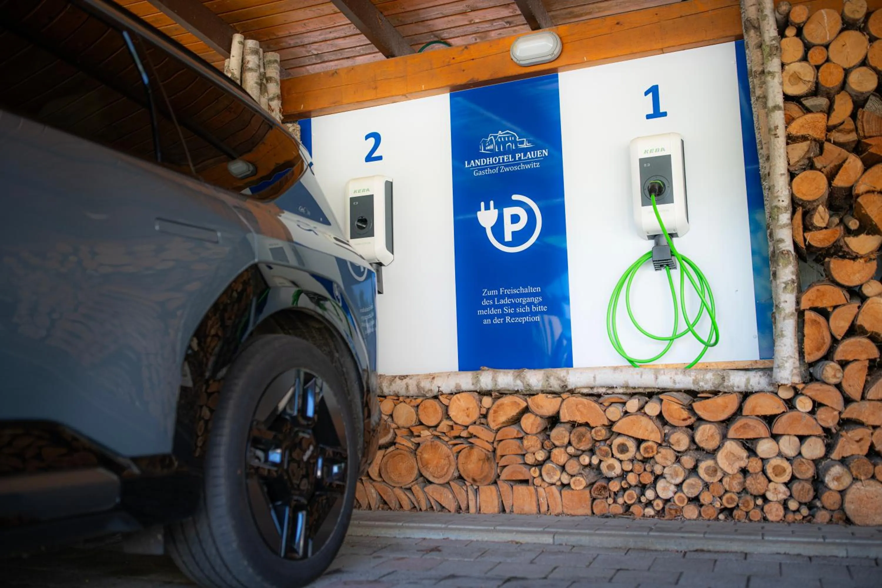 Parking in Landhotel Plauen - Gasthof Zwoschwitz