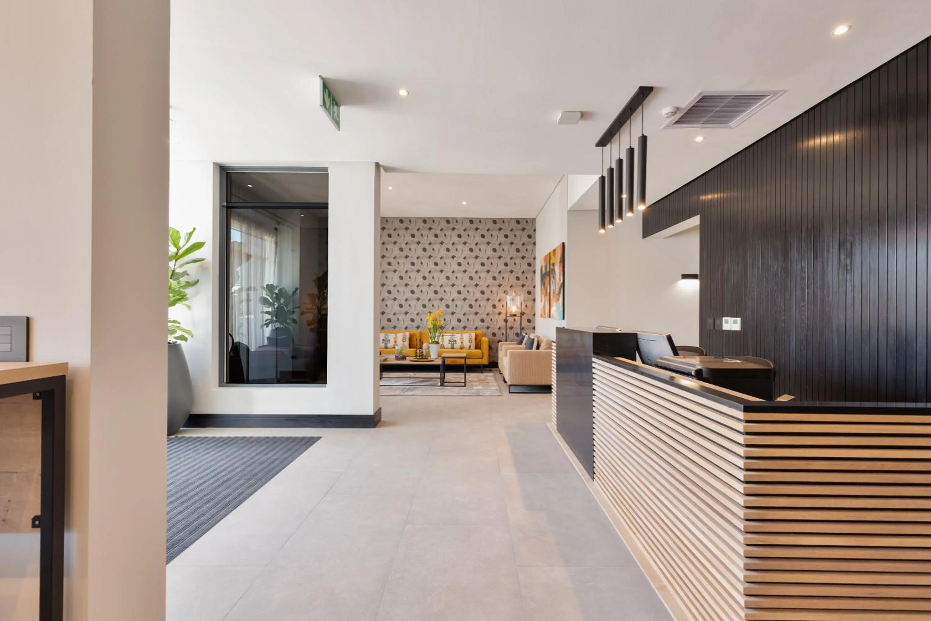 Lobby or reception in Hotel Krige