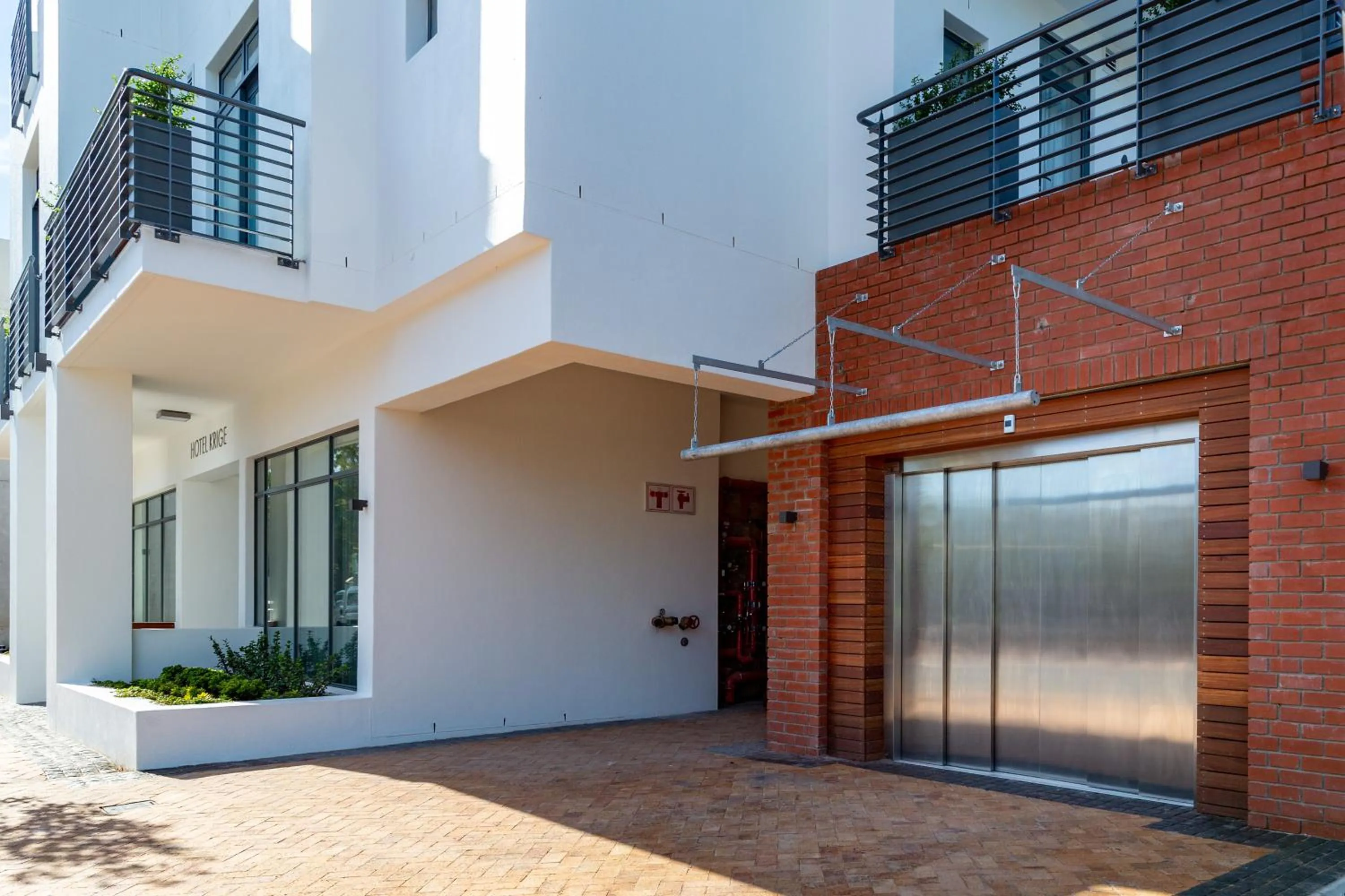 Property building in Hotel Krige