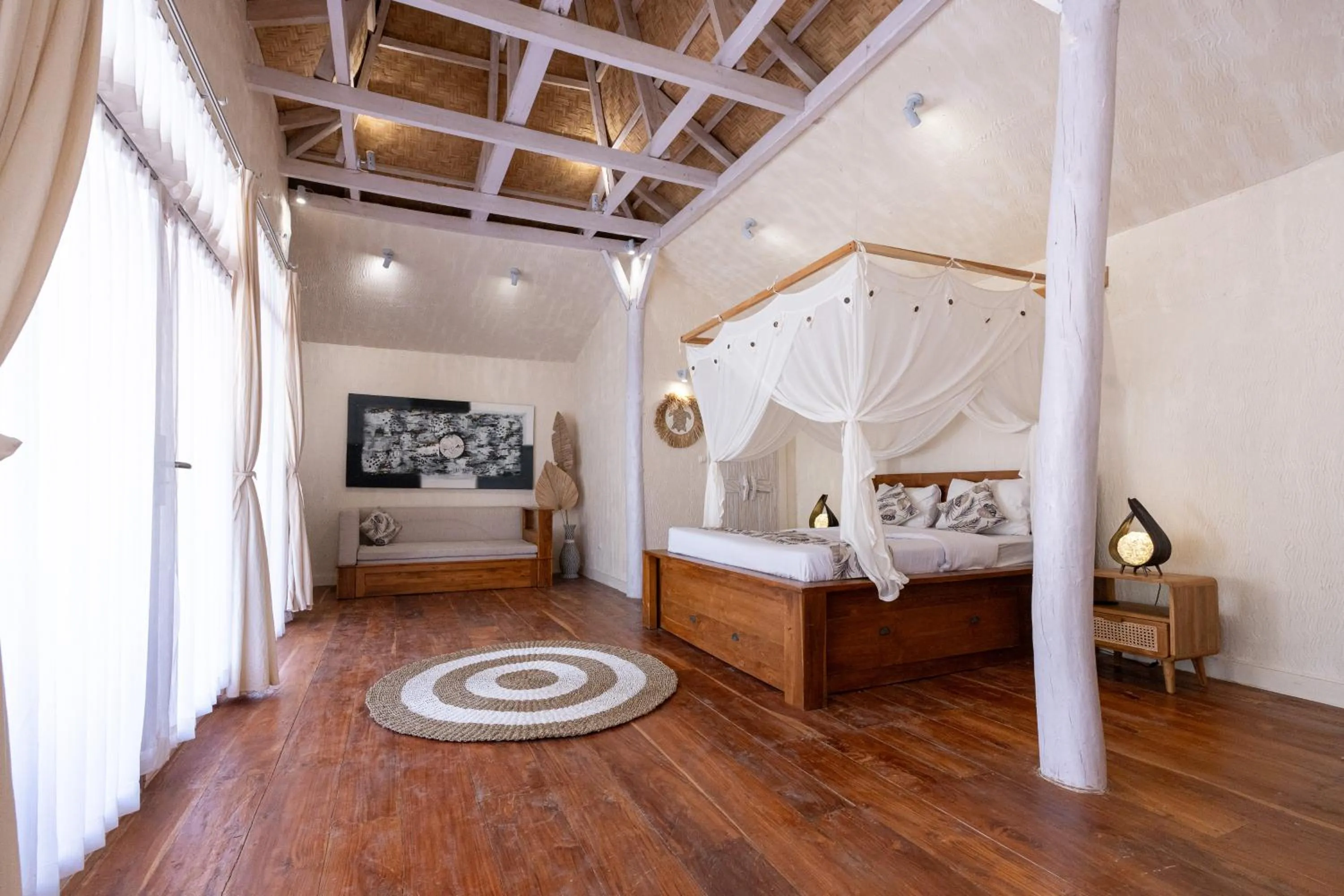 Bed in Sumba Paradise Beach Resort