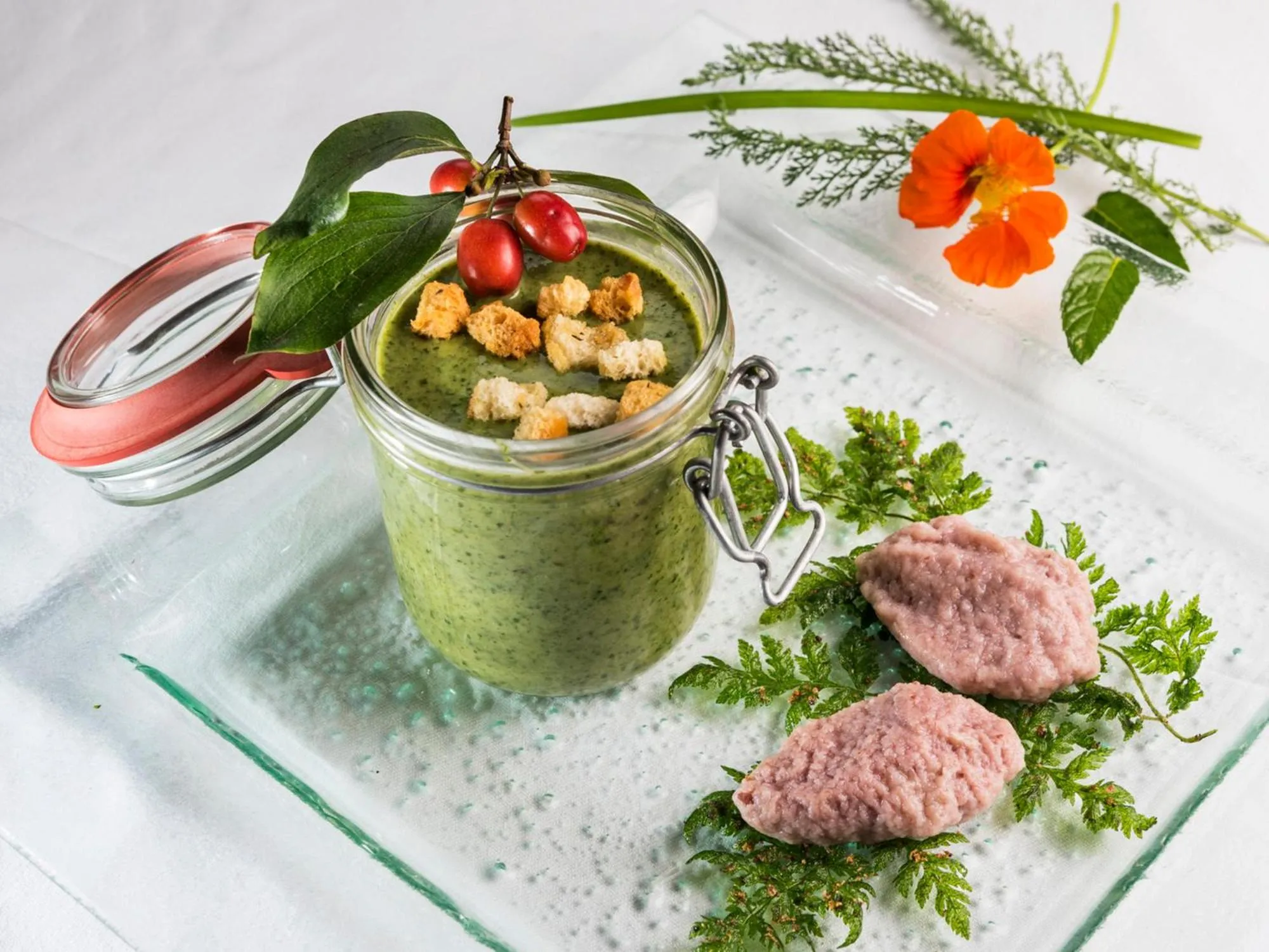 Food close-up in Steinschalerhof