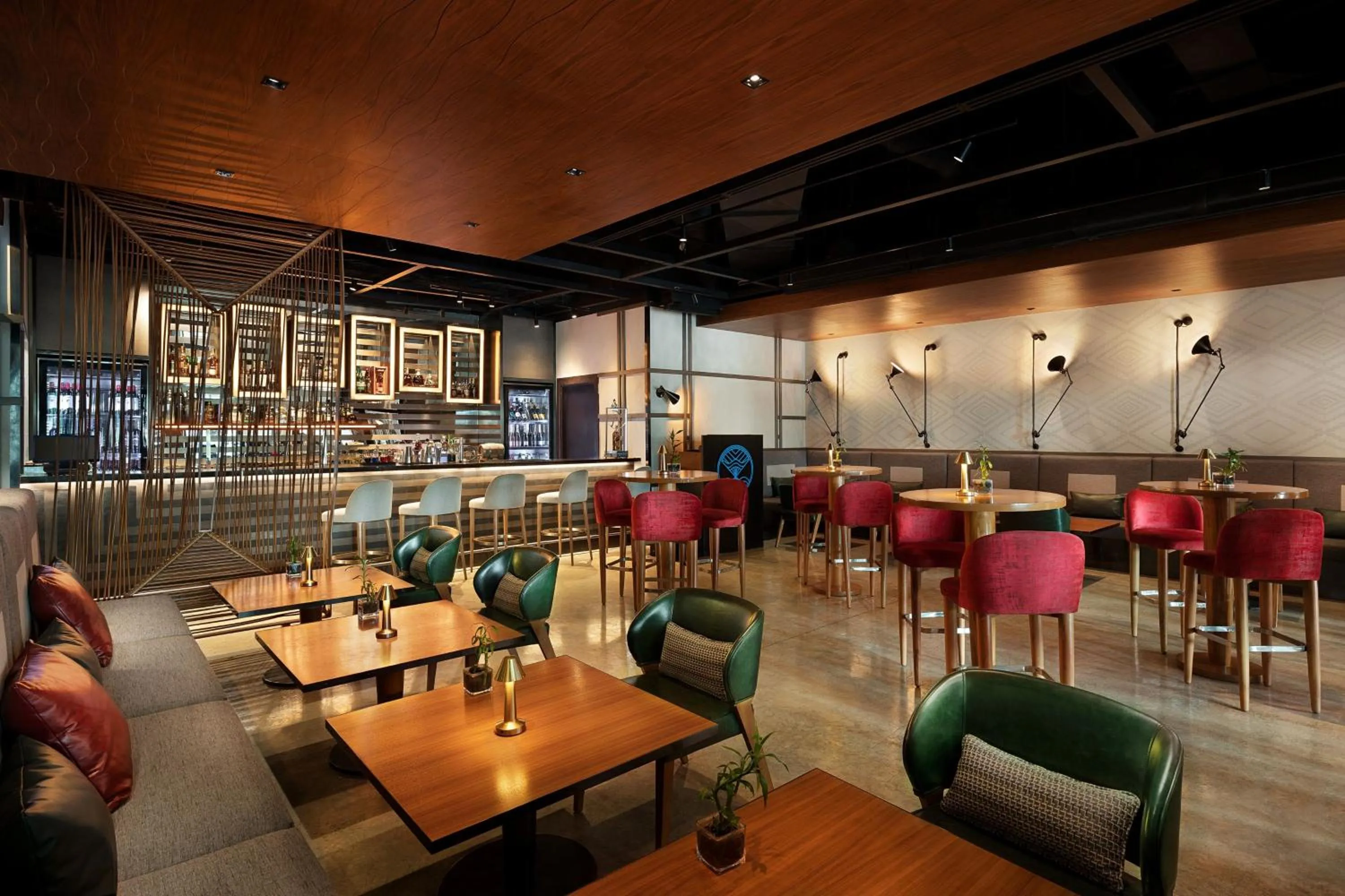 Lounge or bar in Lagos Marriott Hotel Ikeja