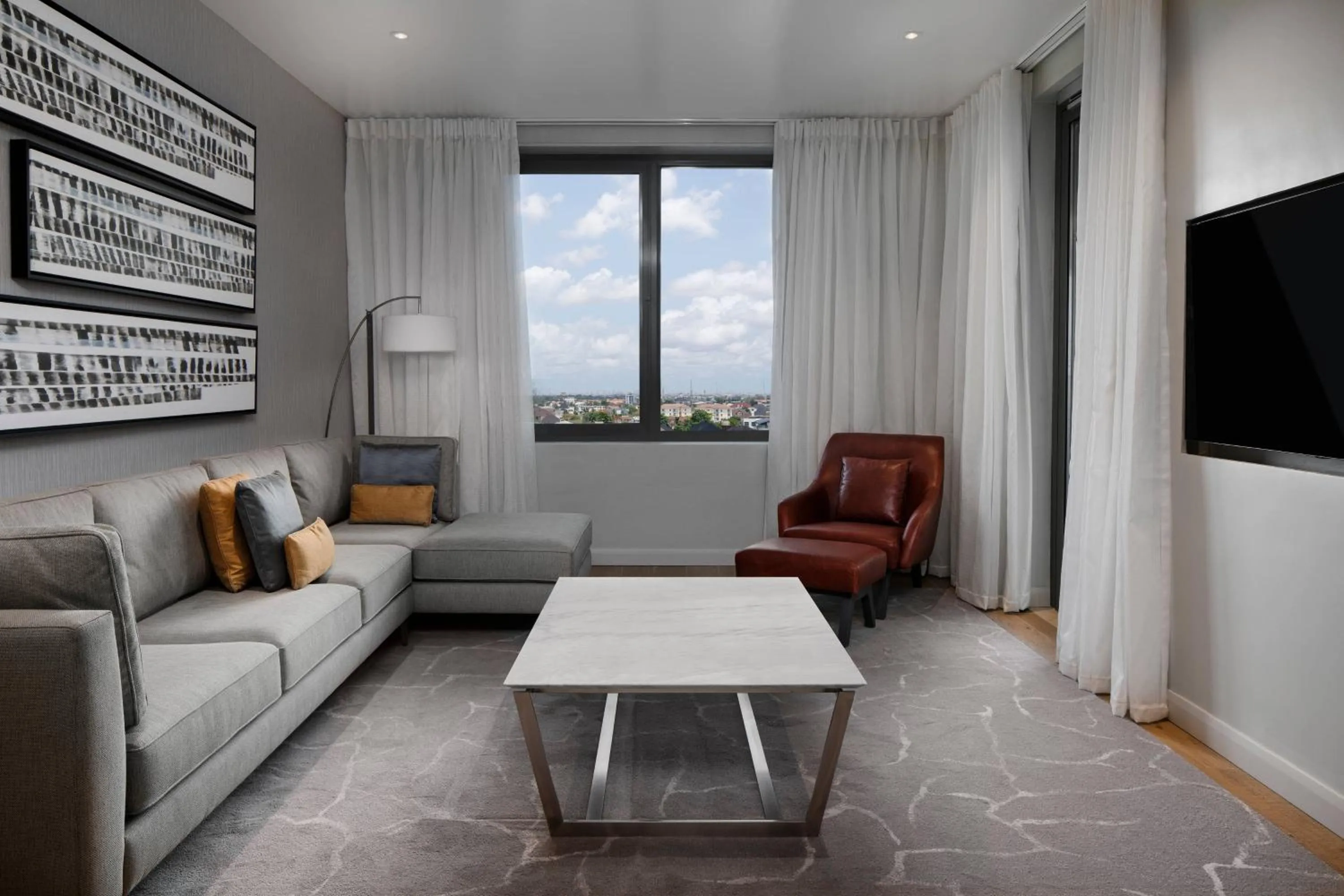 Living room in Lagos Marriott Hotel Ikeja