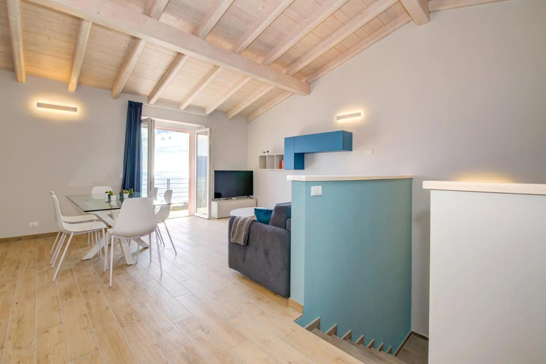 Communal lounge/ TV room in Le Casette - Leccino