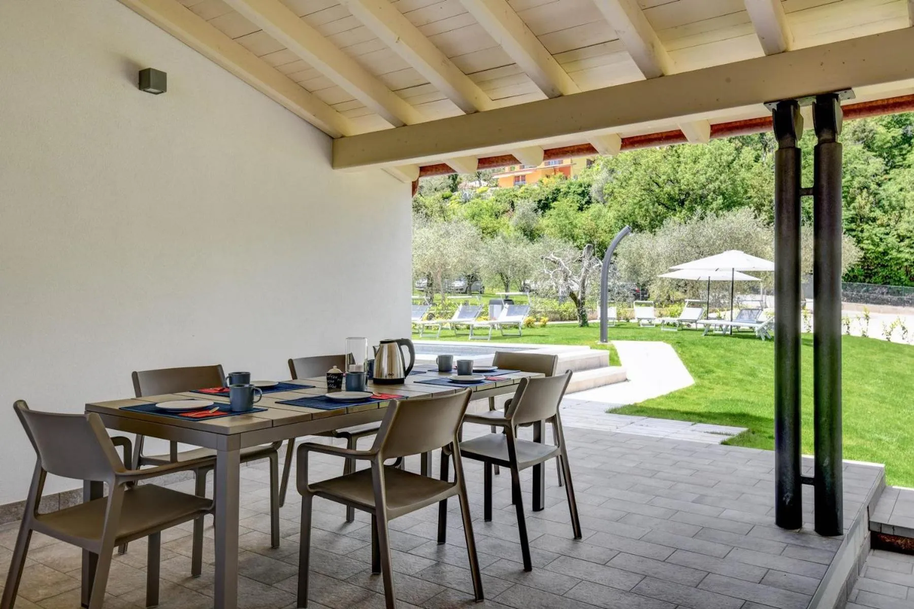 Balcony/Terrace in Le Casette - Leccino