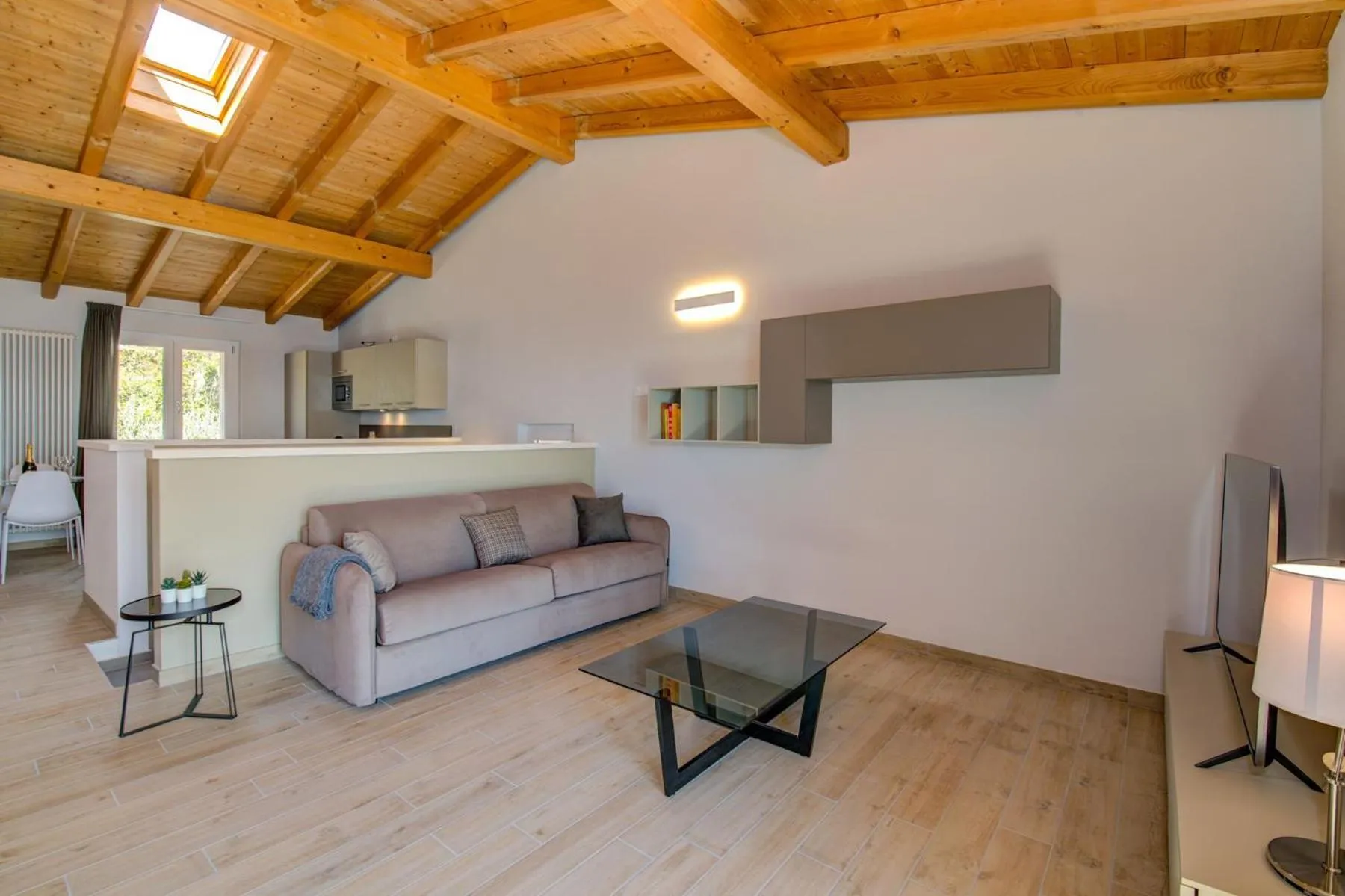 Communal lounge/ TV room in Le Casette - Gargna