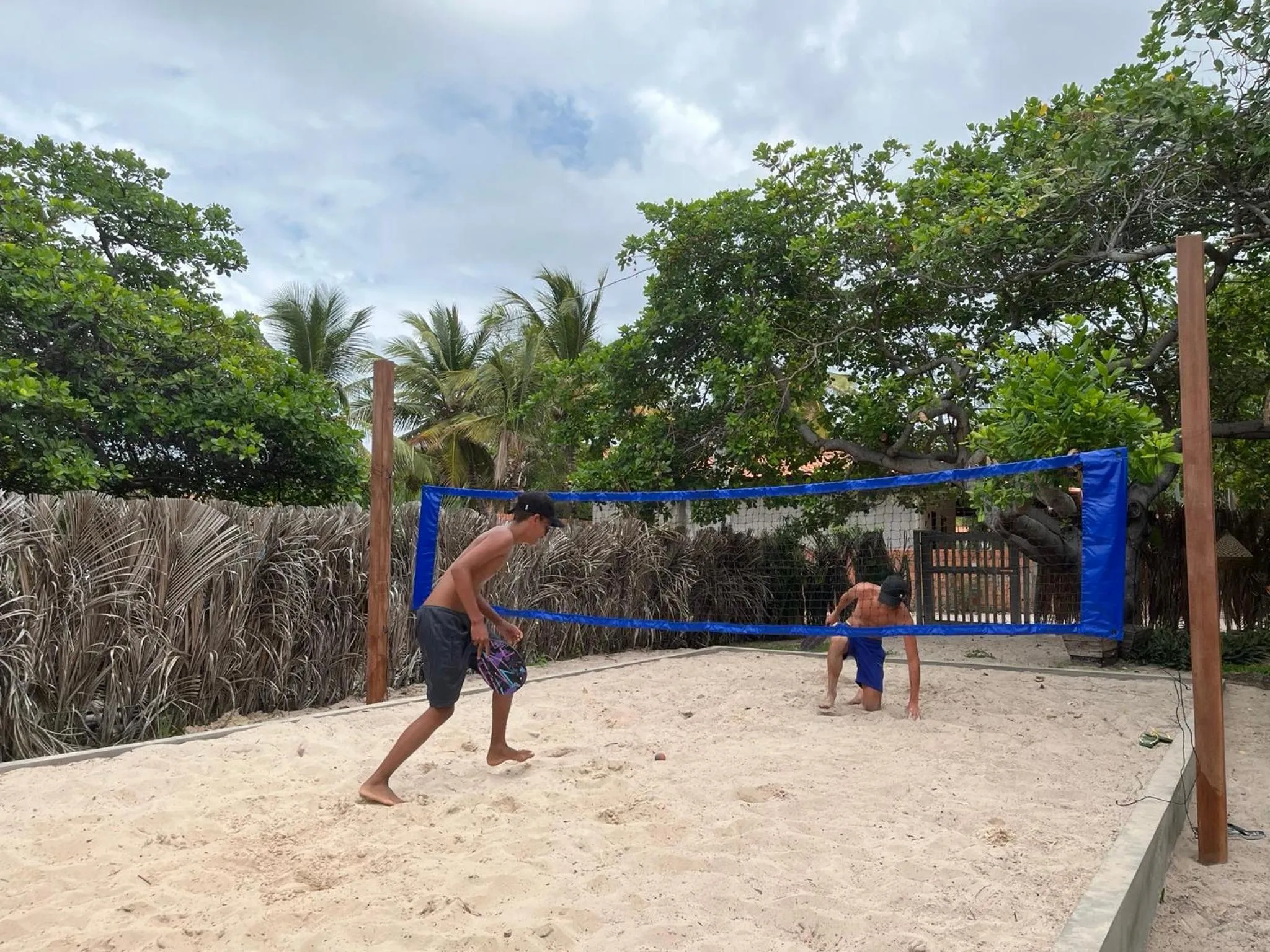 Children play ground in Vila das Águas