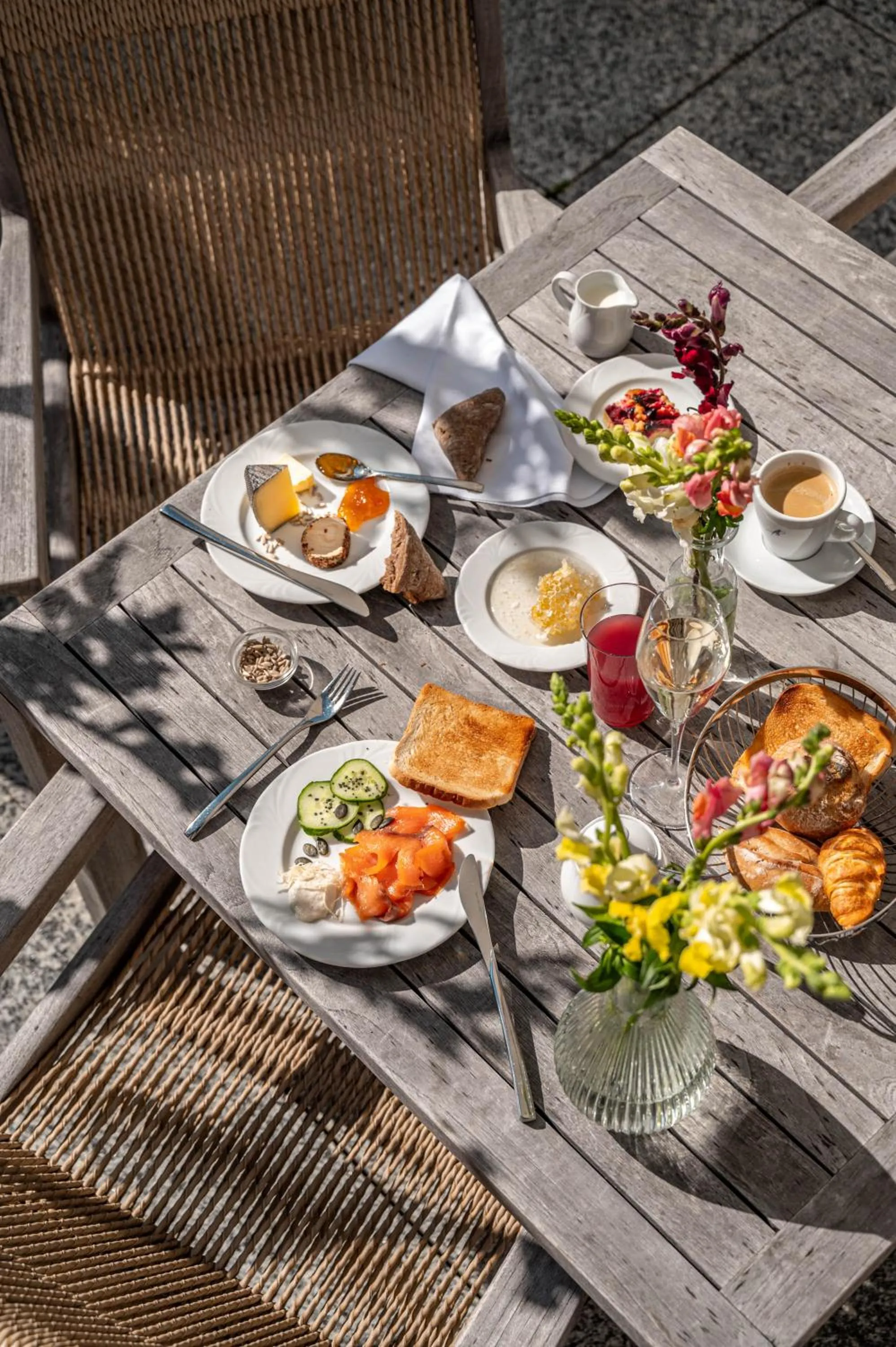 Breakfast in Sporthotel Silvretta Montafon