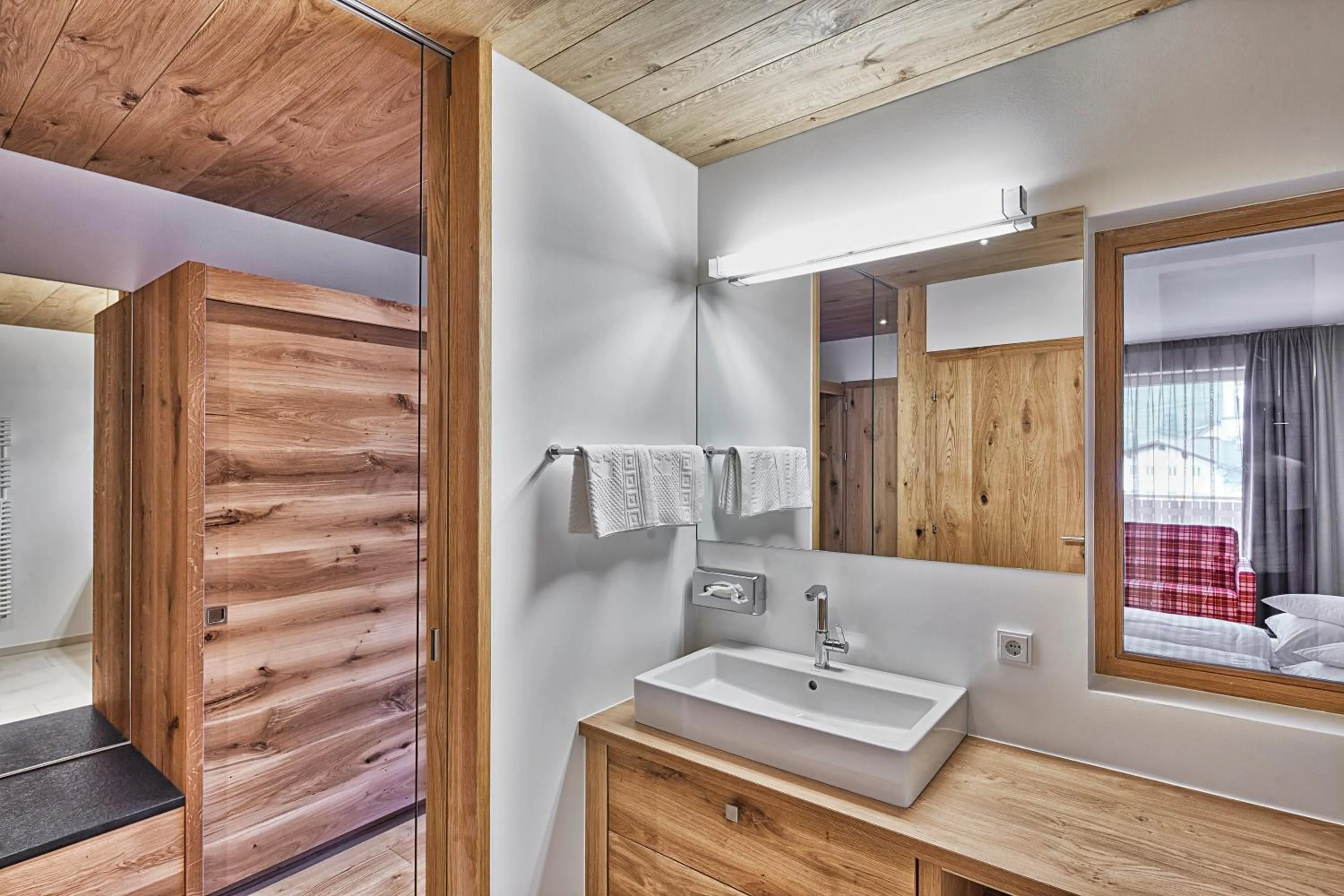 Bathroom in Sporthotel Silvretta Montafon