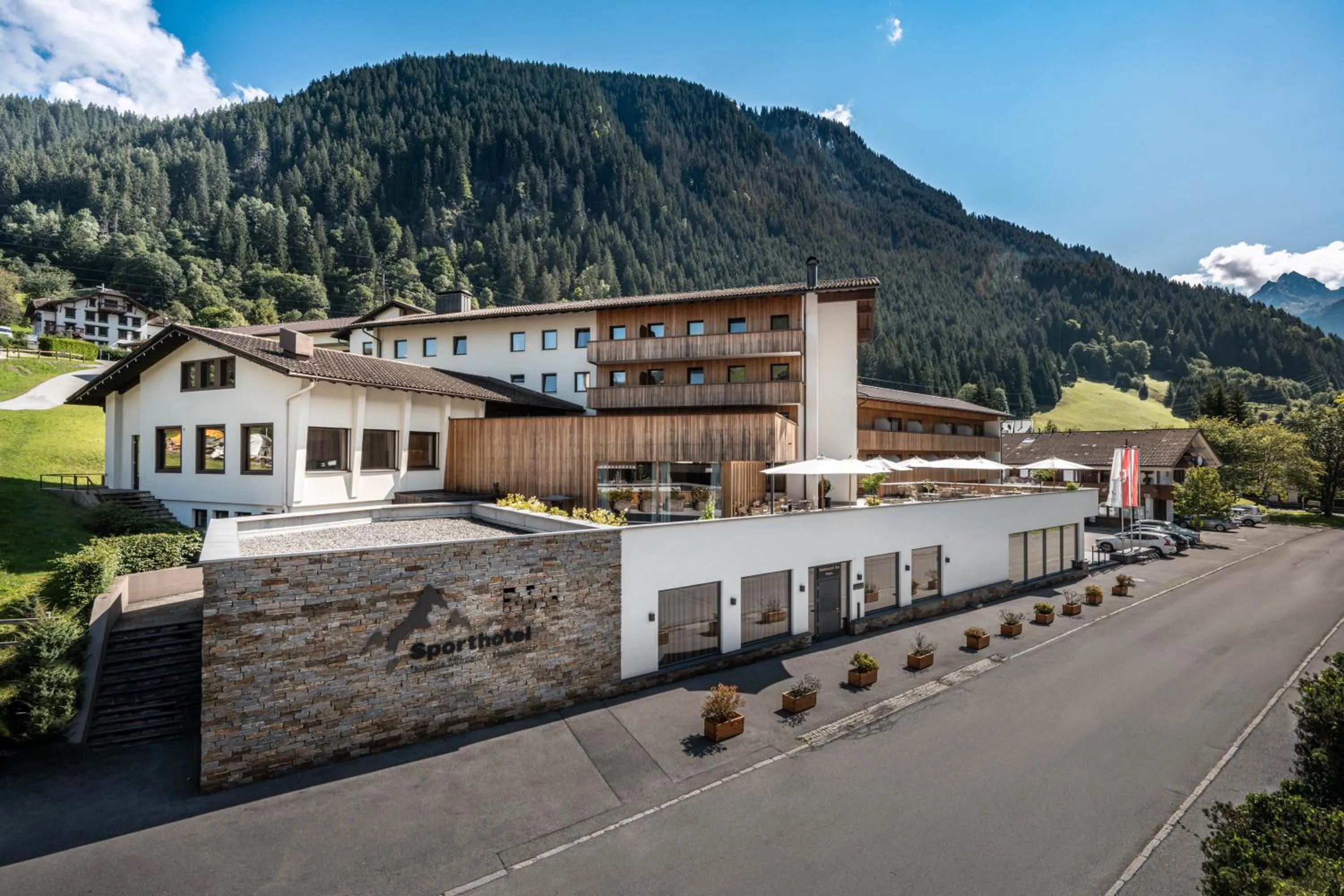 Property building in Sporthotel Silvretta Montafon